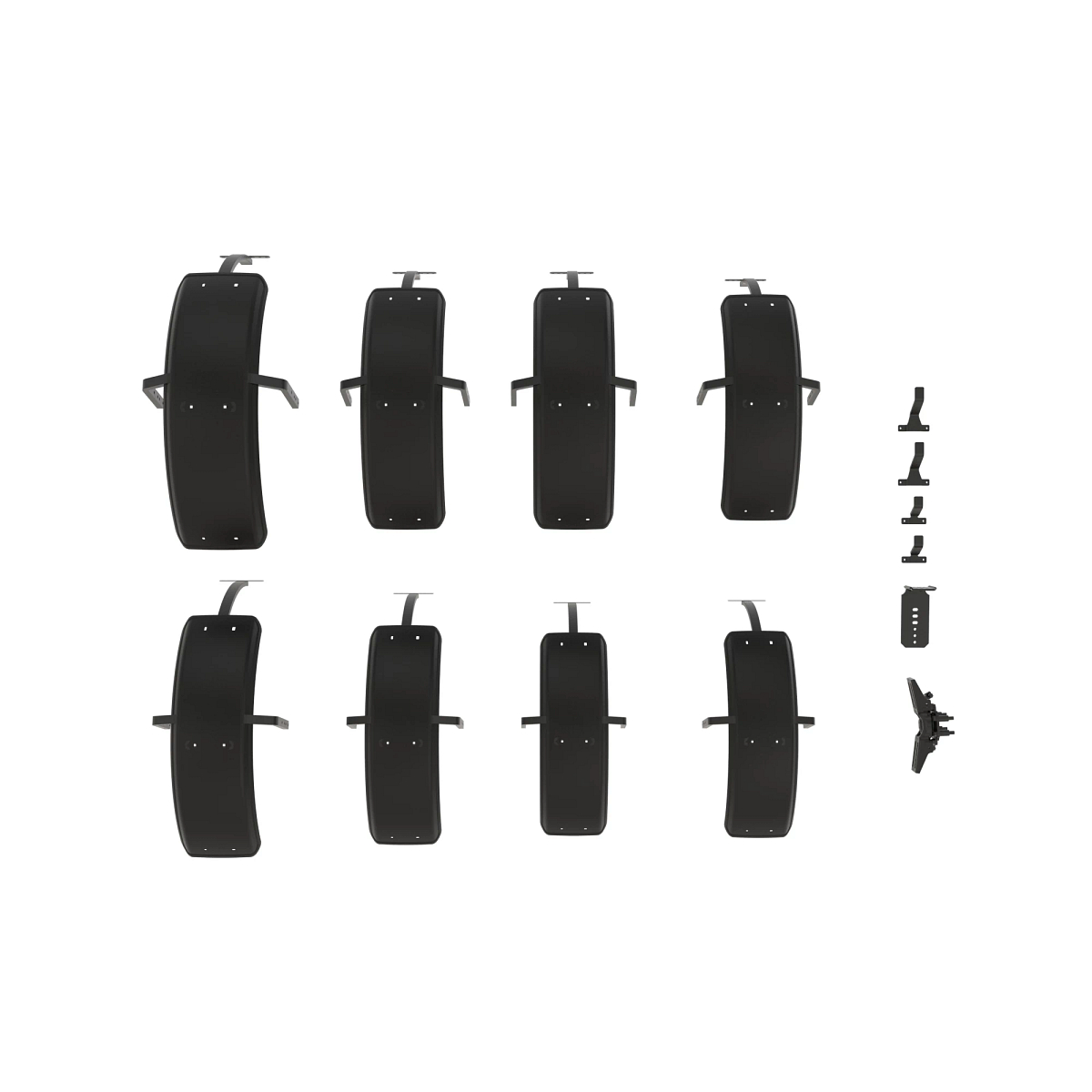 BL16232; Base support kit for turnable front fenders; Fender, A8012; Wheels and Tires