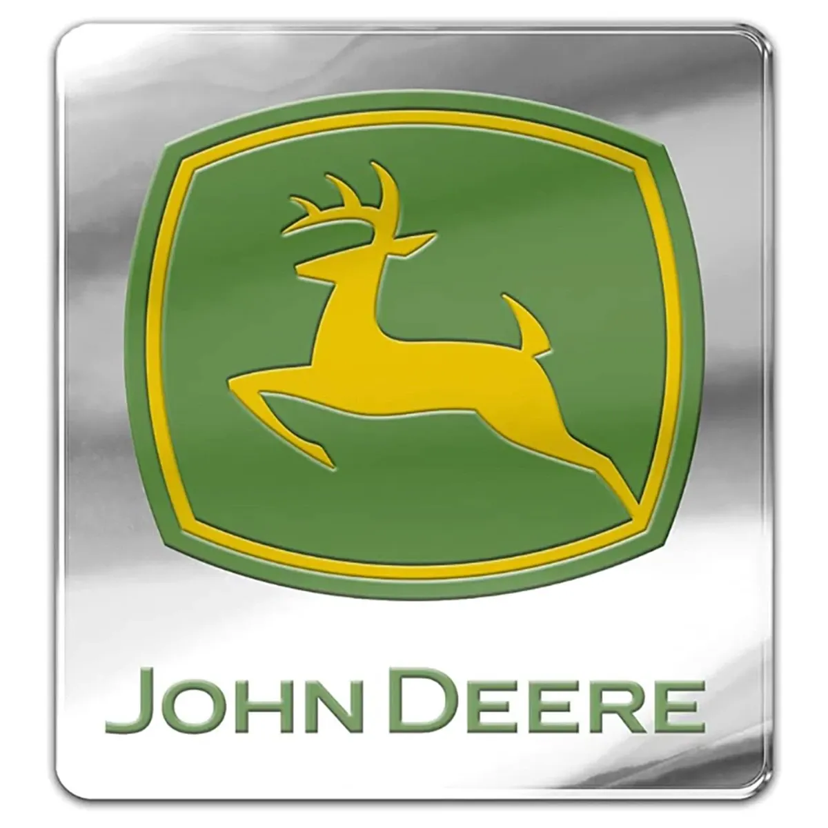 Green Logo Auto Emblem