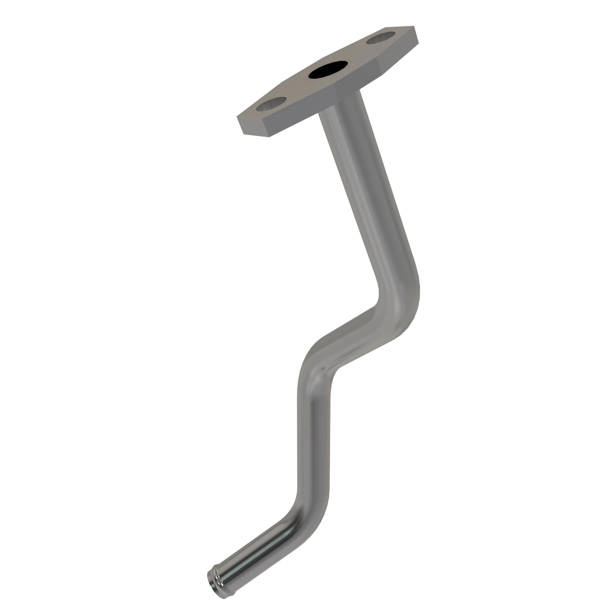 John Deere Turbocharger Oil Drain Line with Adapter - RE67601