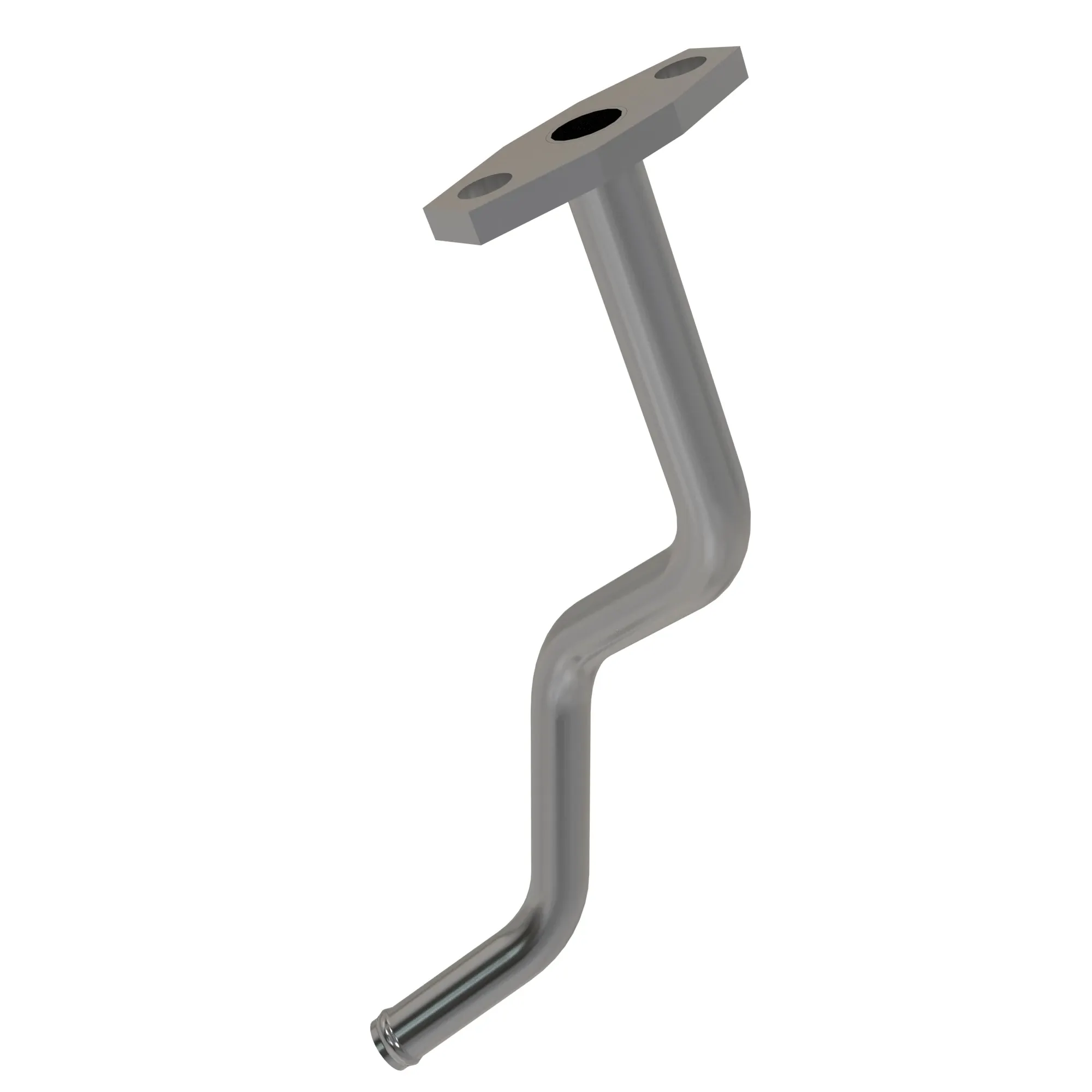John Deere Turbocharger Oil Drain Line with Adapter - RE67601