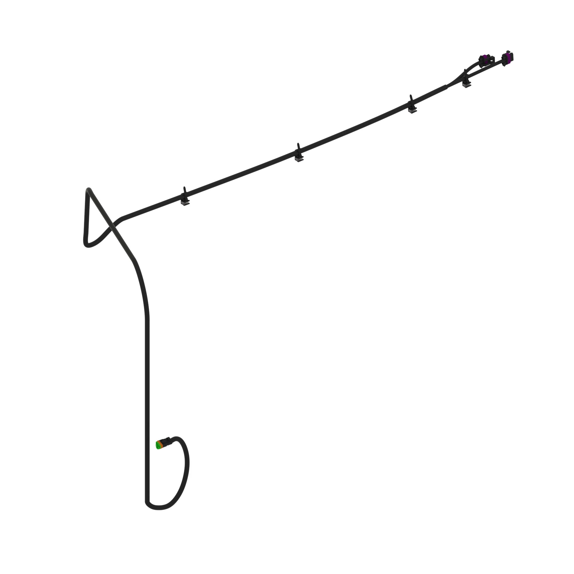 John Deere Extremity Arm Light Support Wiring Harness - AXE92349