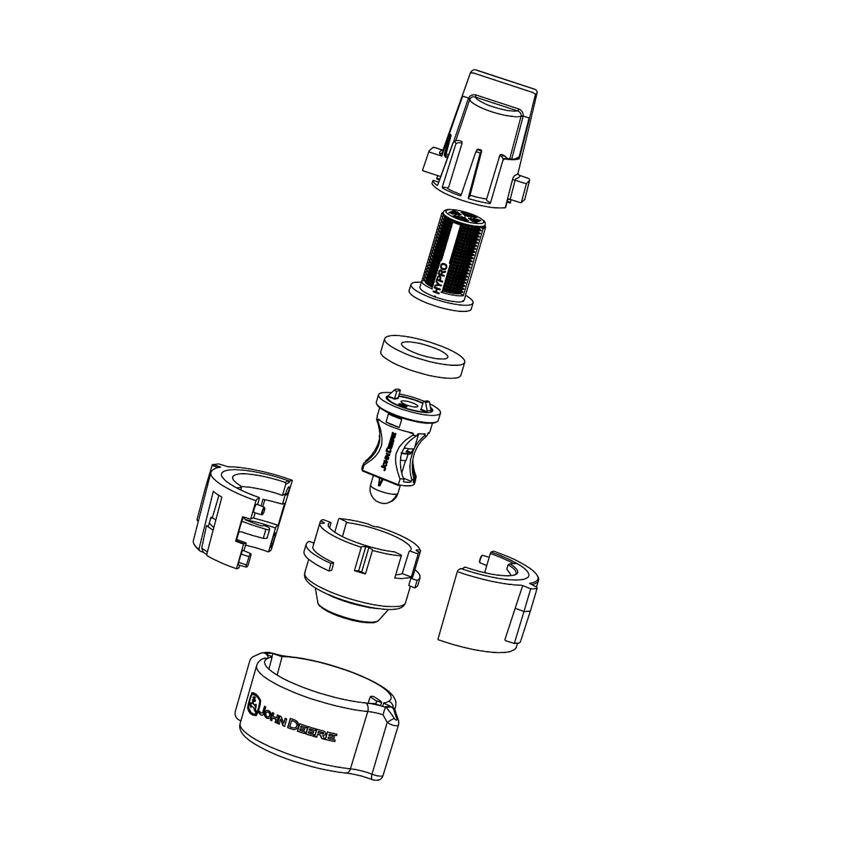 Nozzle, 13-Elliptical Spr Noz