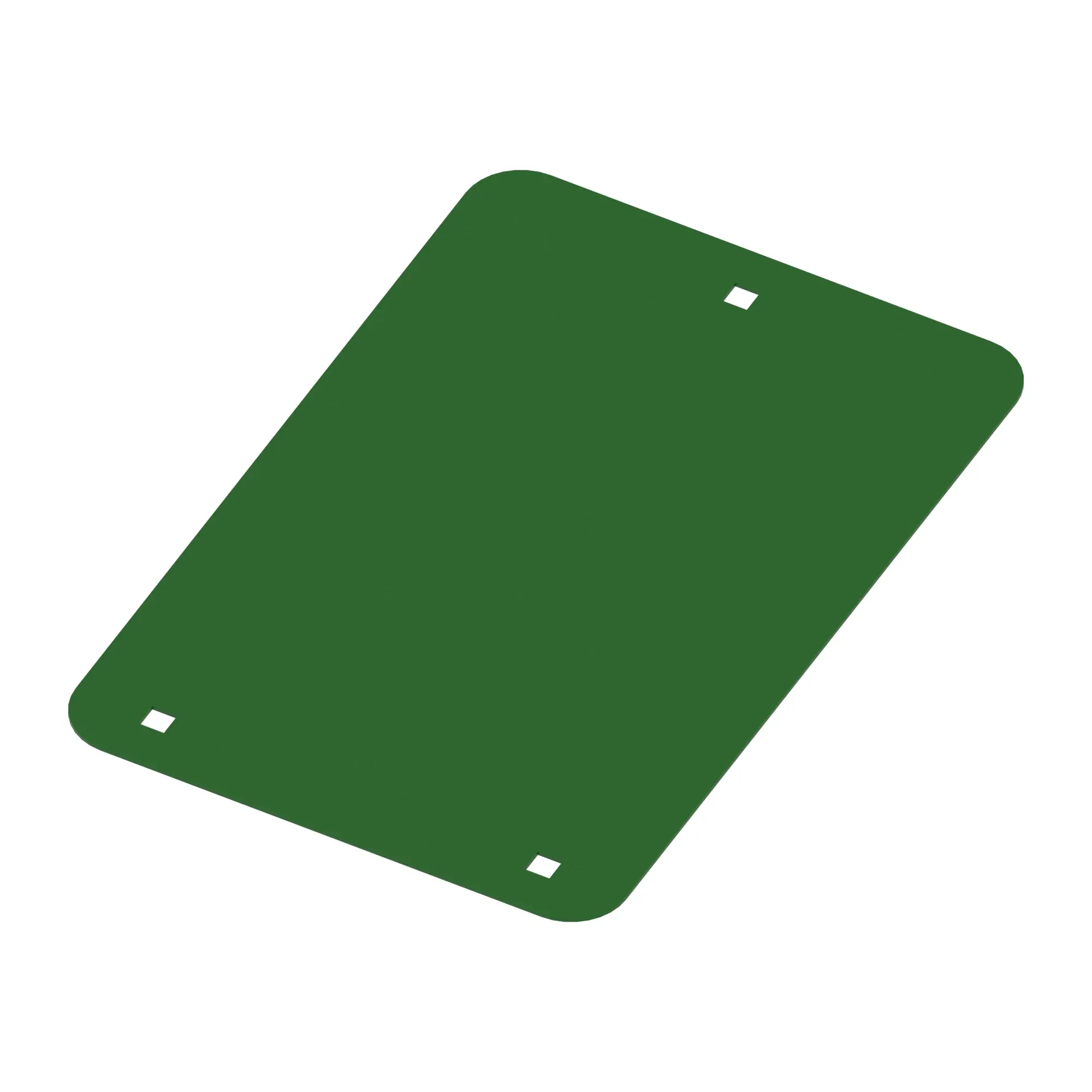 John Deere Belly Cover Door Plate - N316693