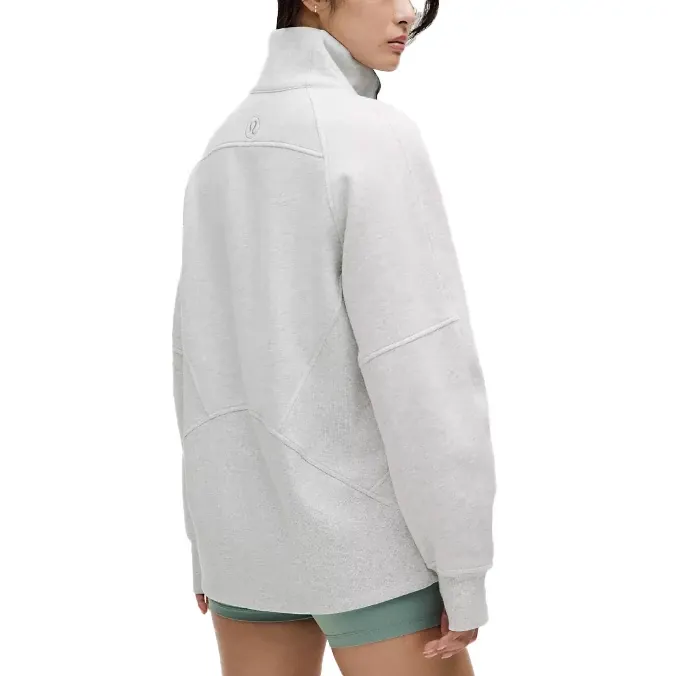 Lululemon® Scuba Oversized Funnel-Neck Half Zip