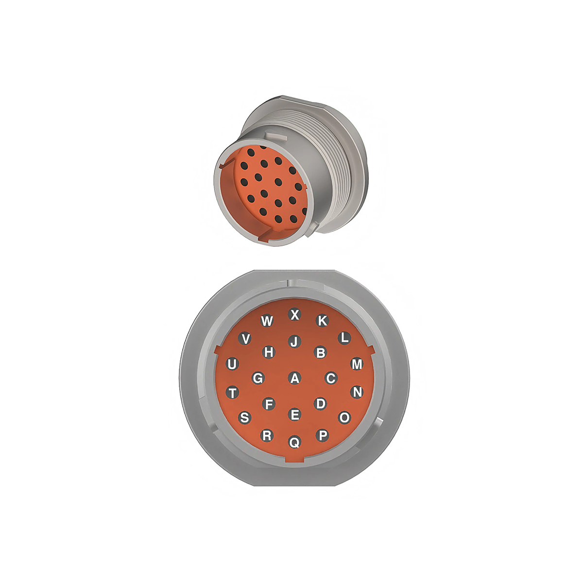 John Deere Electrical Connector Terminal, 23 Cavities - AE46311