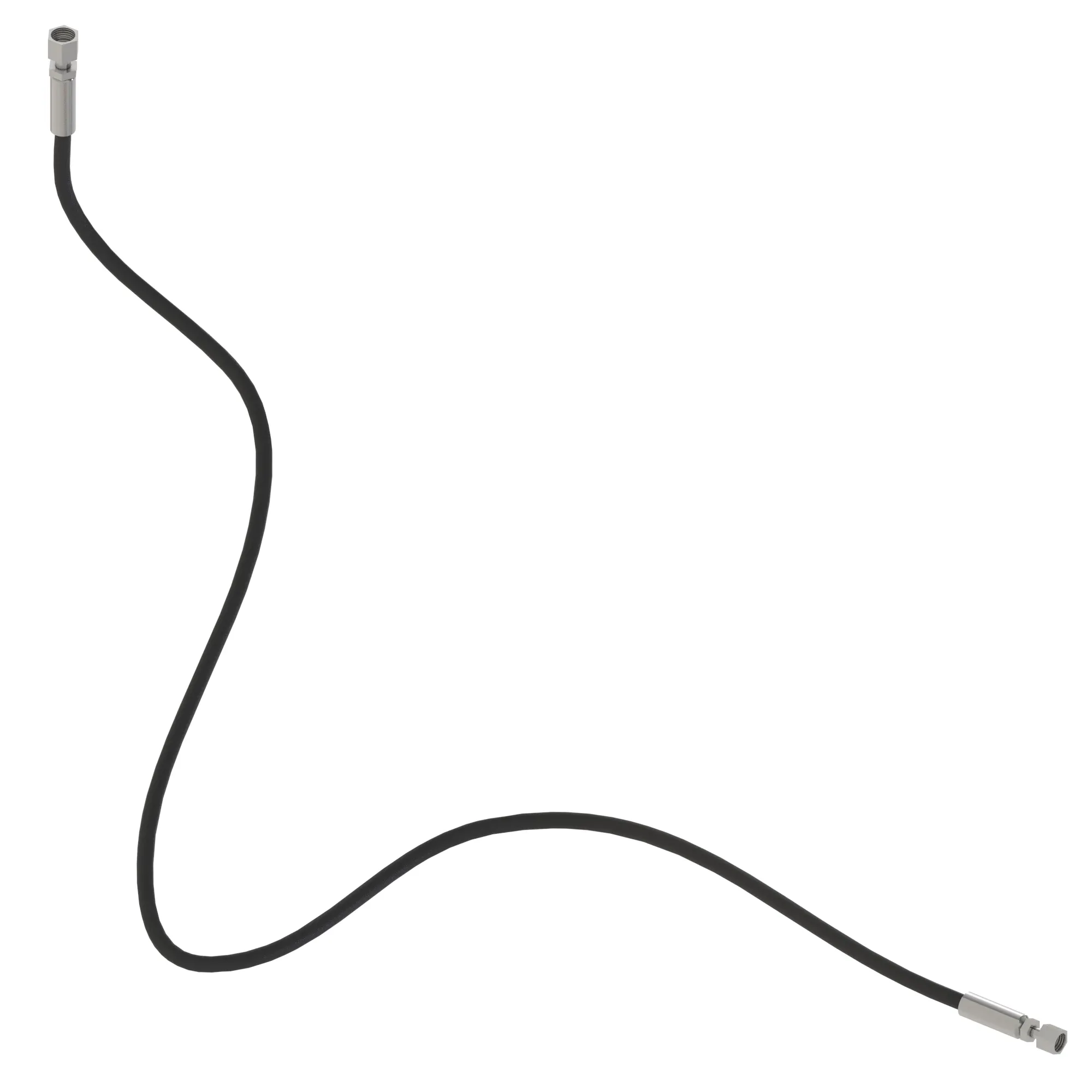 John Deere Roll Lock Valve Fabricated Hydraulic Hose - AN402146