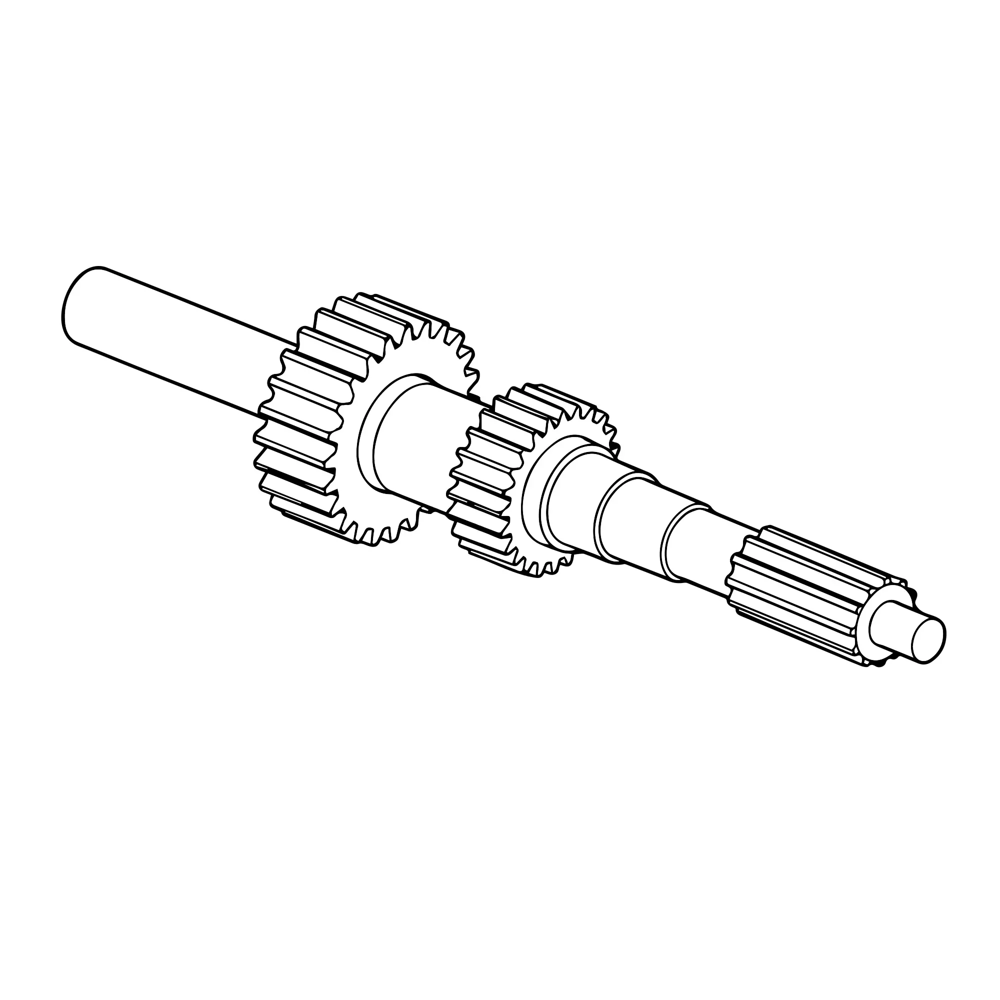 Transmission Gear Box Shaft