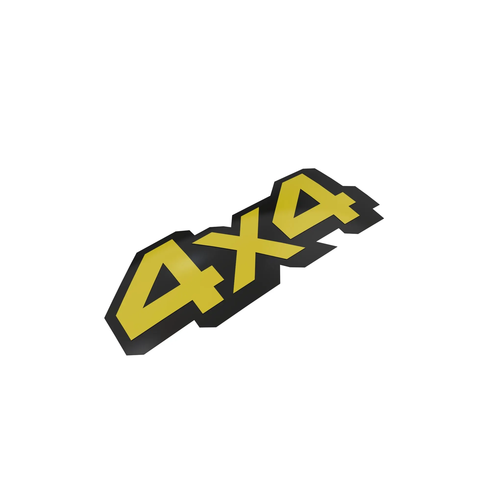 John Deere 4X4 Decal Label, Right Side - UC25611