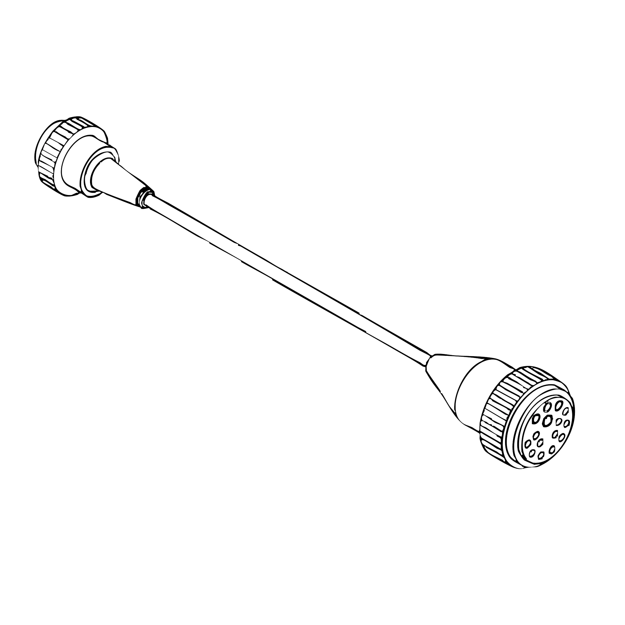 John Deere Draw Bar Extension Wiring Harness - AA61891