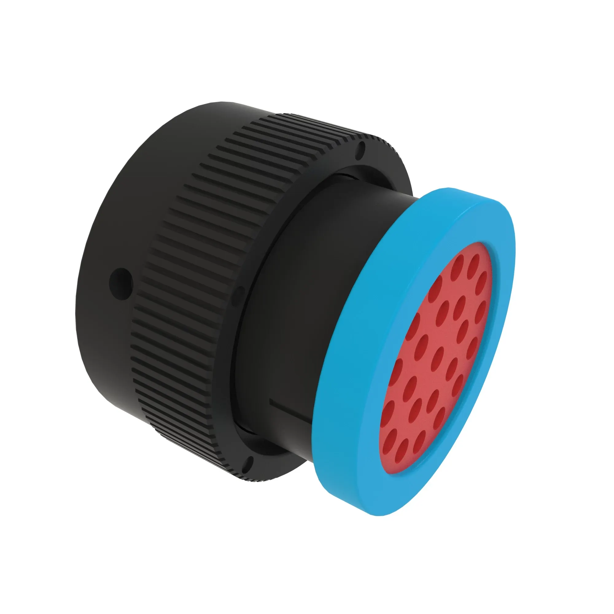CONN DEUTSCH HDP20 23W MS BLK PLSTC