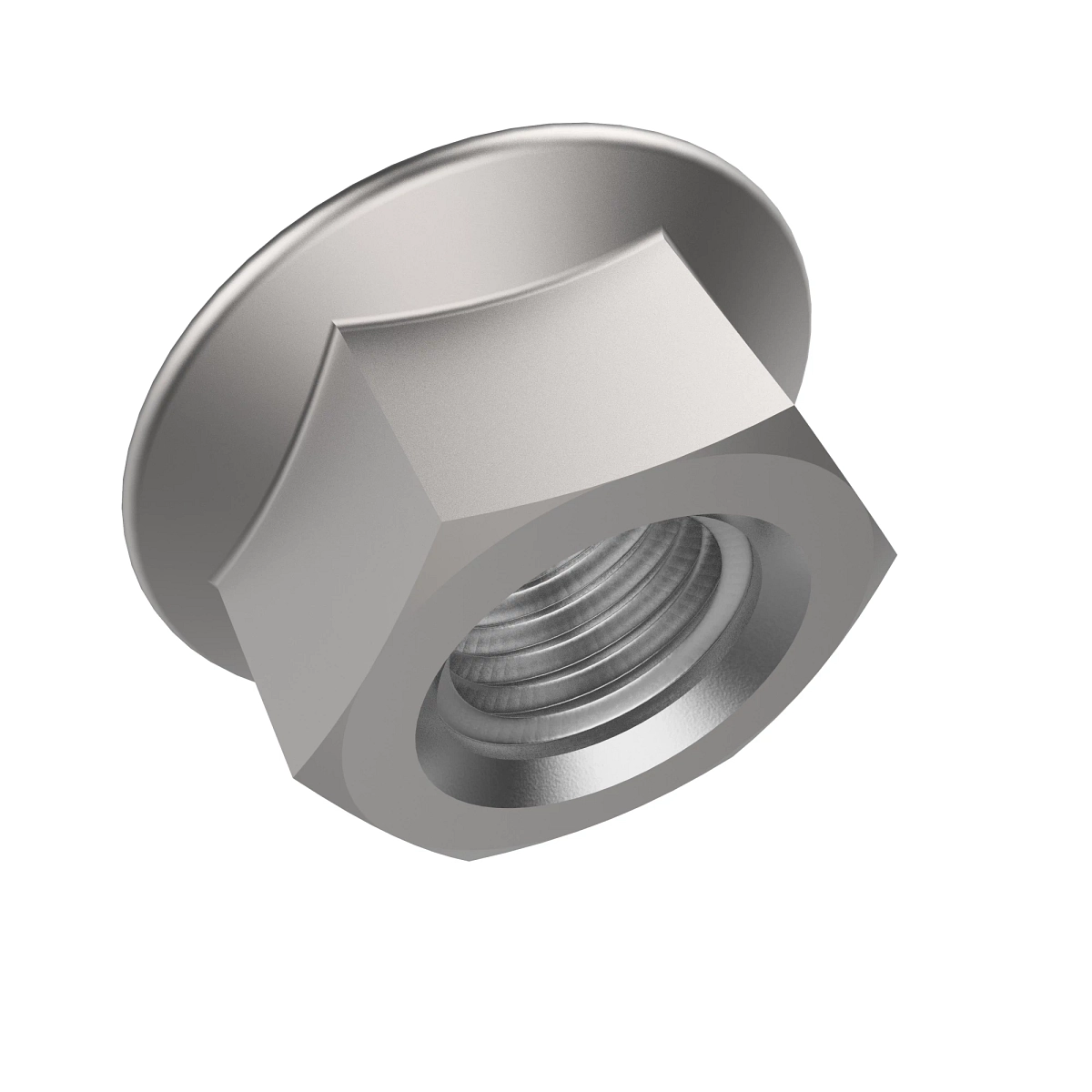 Nut, 5/16-18 Unc-2B HX Flg Srtd Lock