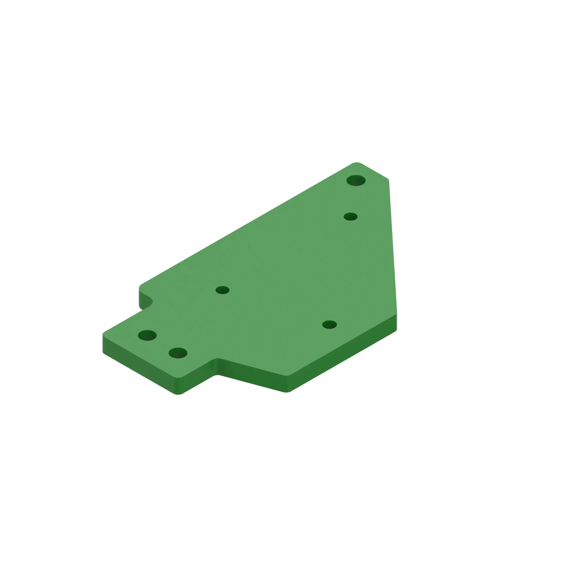 John Deere SCV Plate, Left Side - R288838