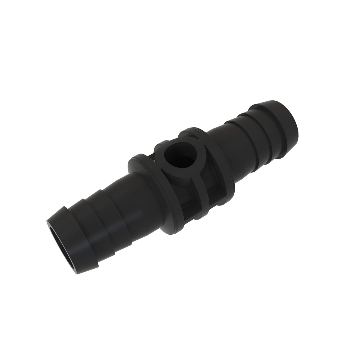 Hose Fitting, 2 Way 3/4" Hose Barb