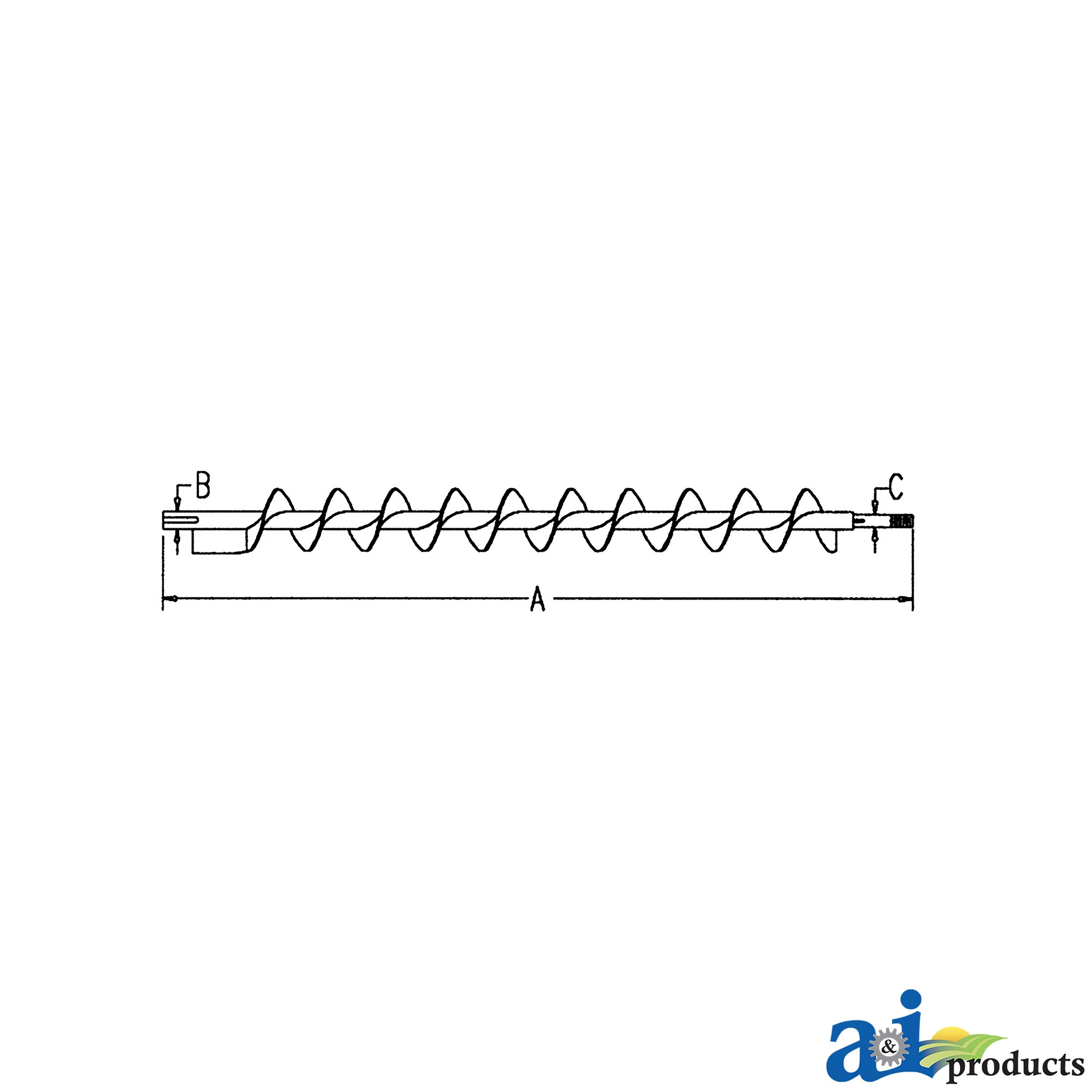 AUGER, LOWER TAILING