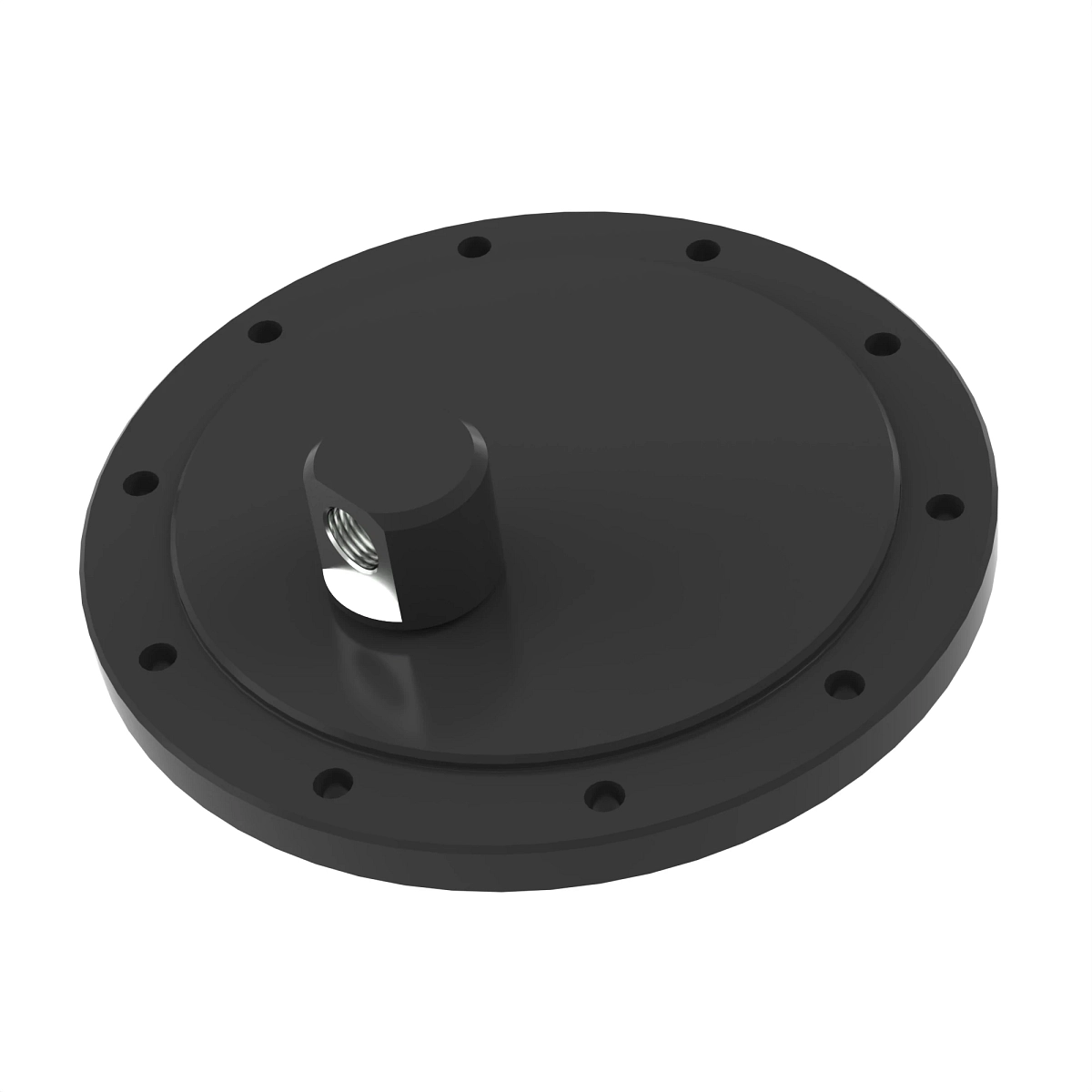 Flange CH7 Paint Drw Black