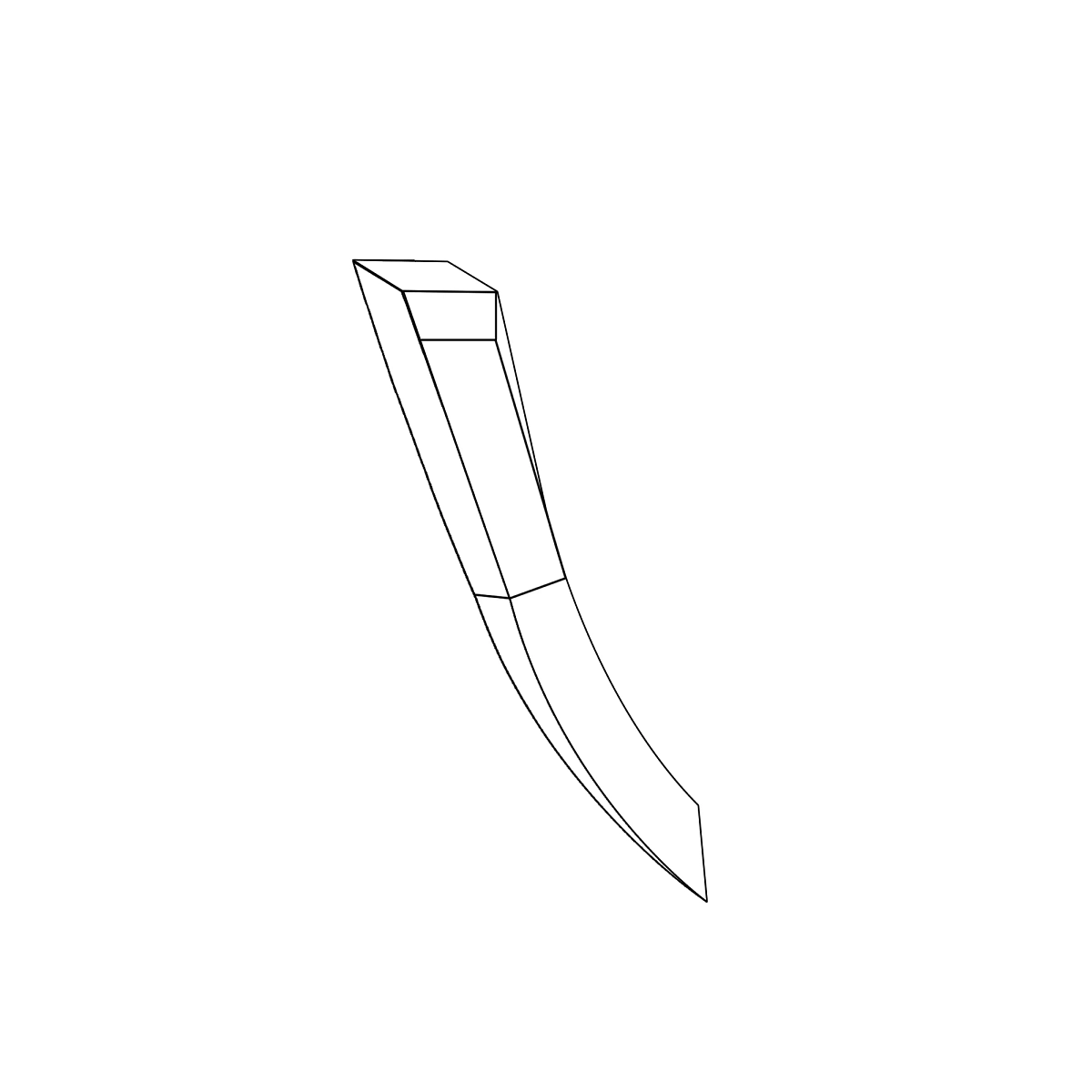 Insert Seed Tube, Curved