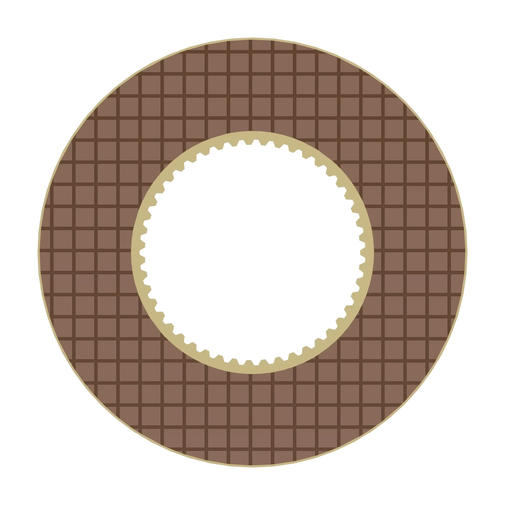 DISK WITH INNER SPLINE