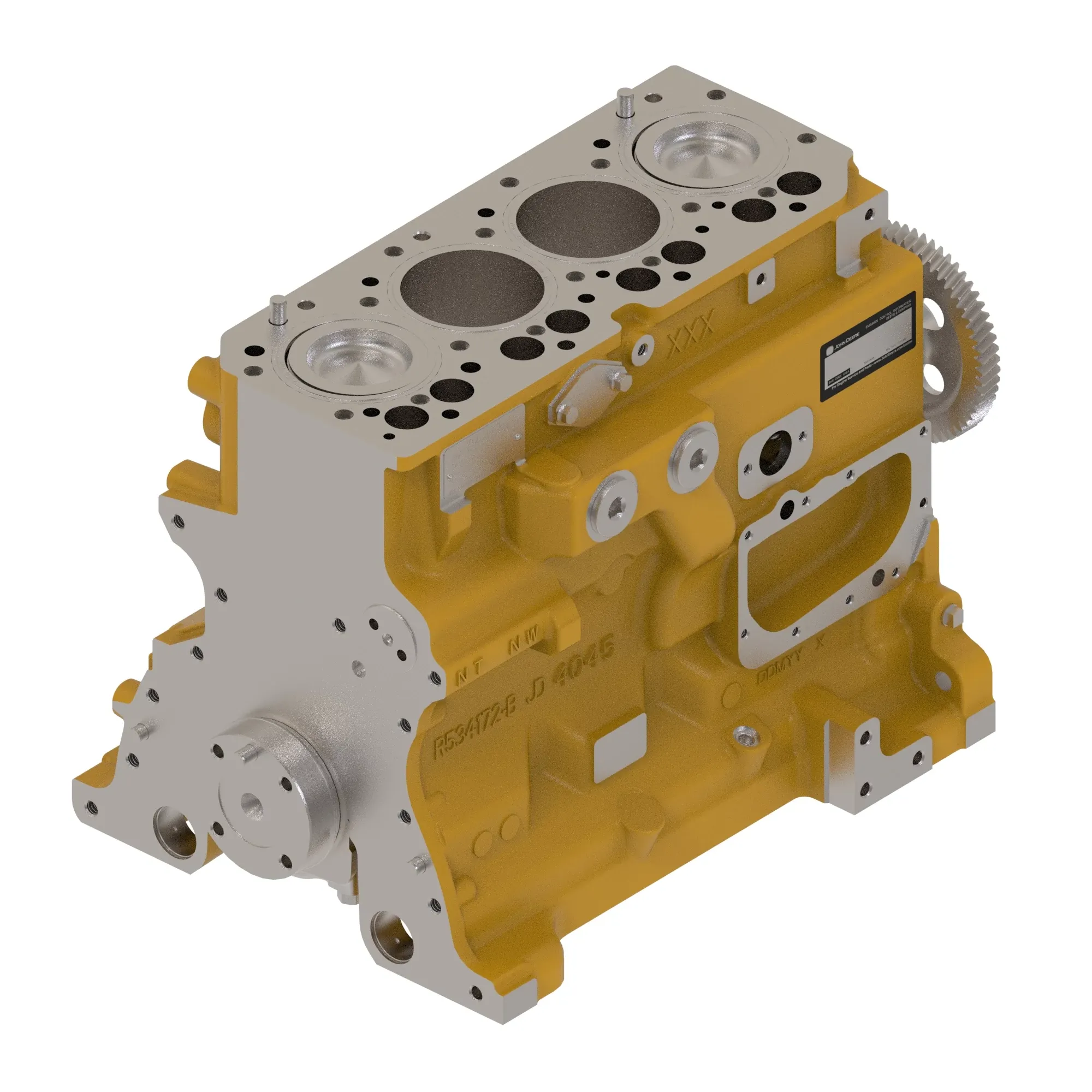 John Deere Short Block Assembly - RE536609