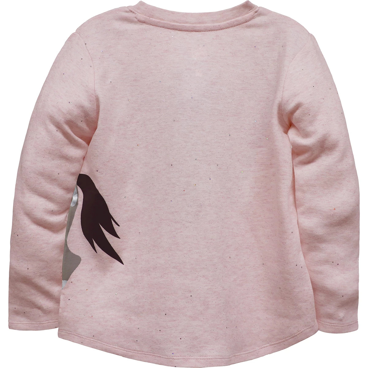 Black And Beige Horse Print Long Sleeve  Shirt 43699