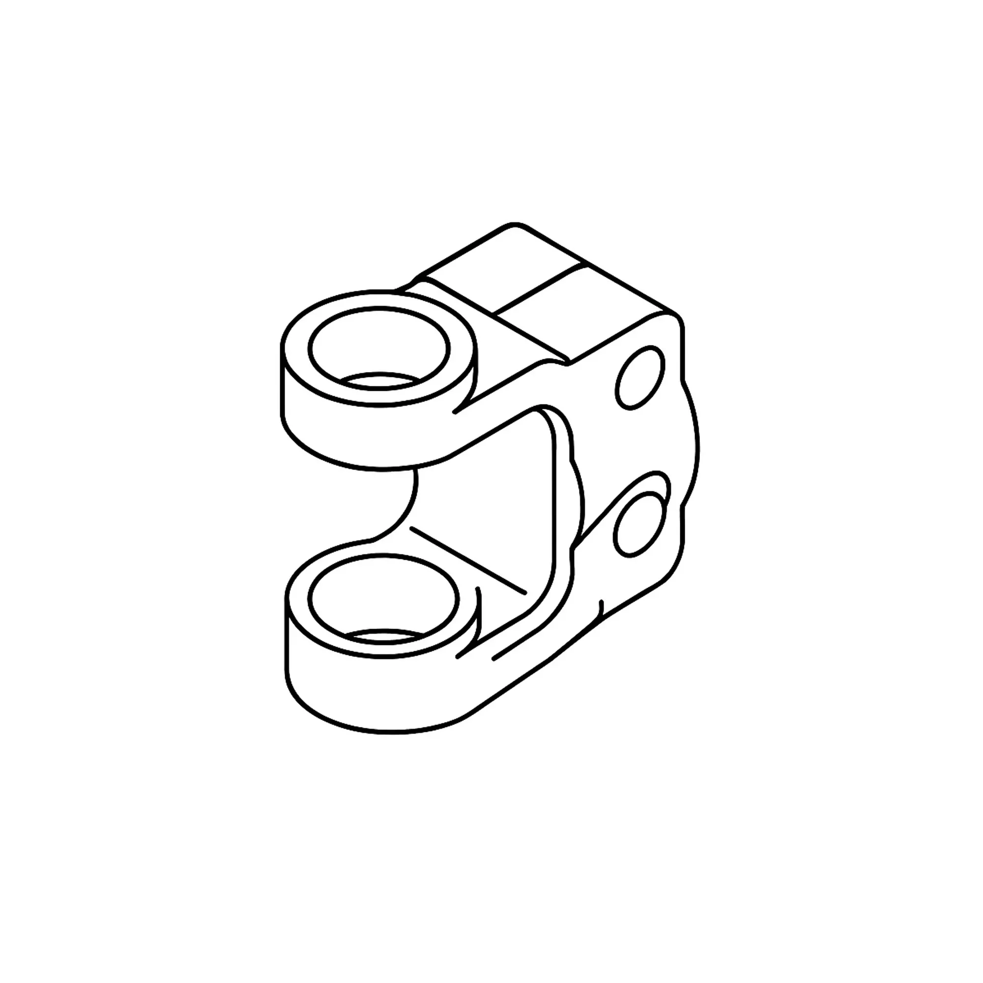 John Deere Yoke With Locking Collar - H219287