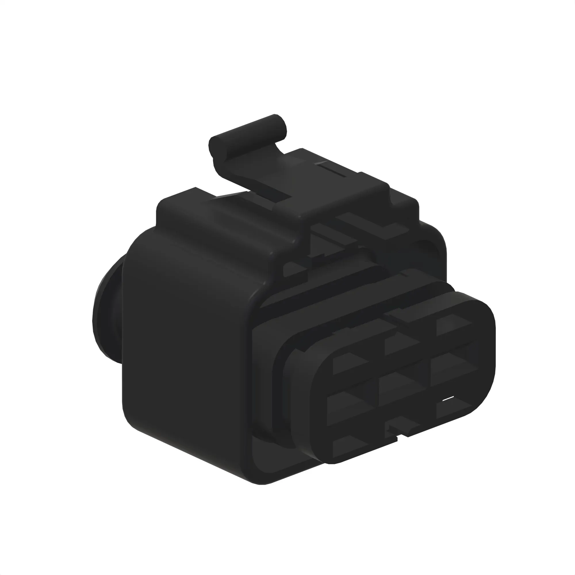 John Deere Black Electrical Connector Housing - 57M10756