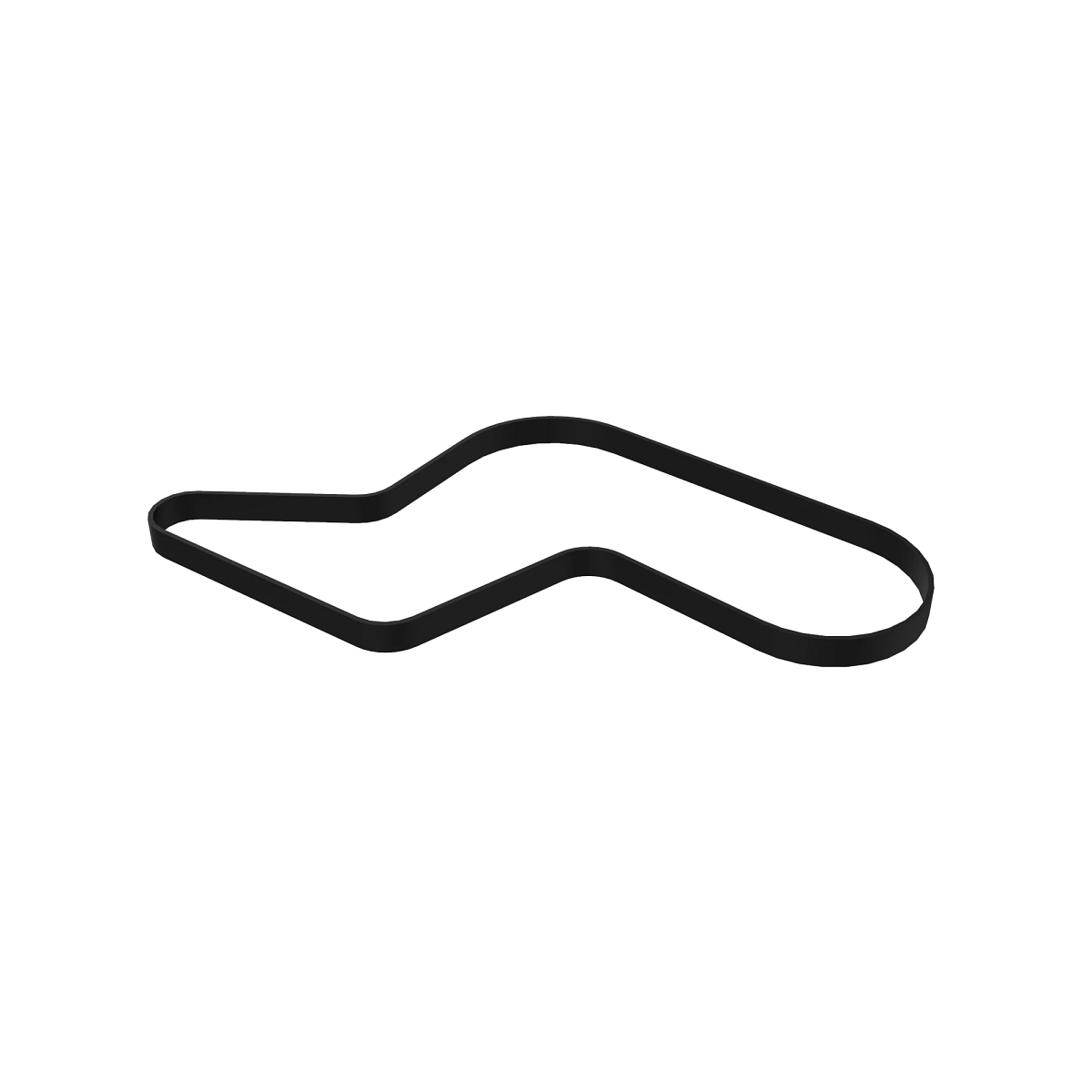 John Deere Engine Fan Drive PK Section V-Belt - T282795