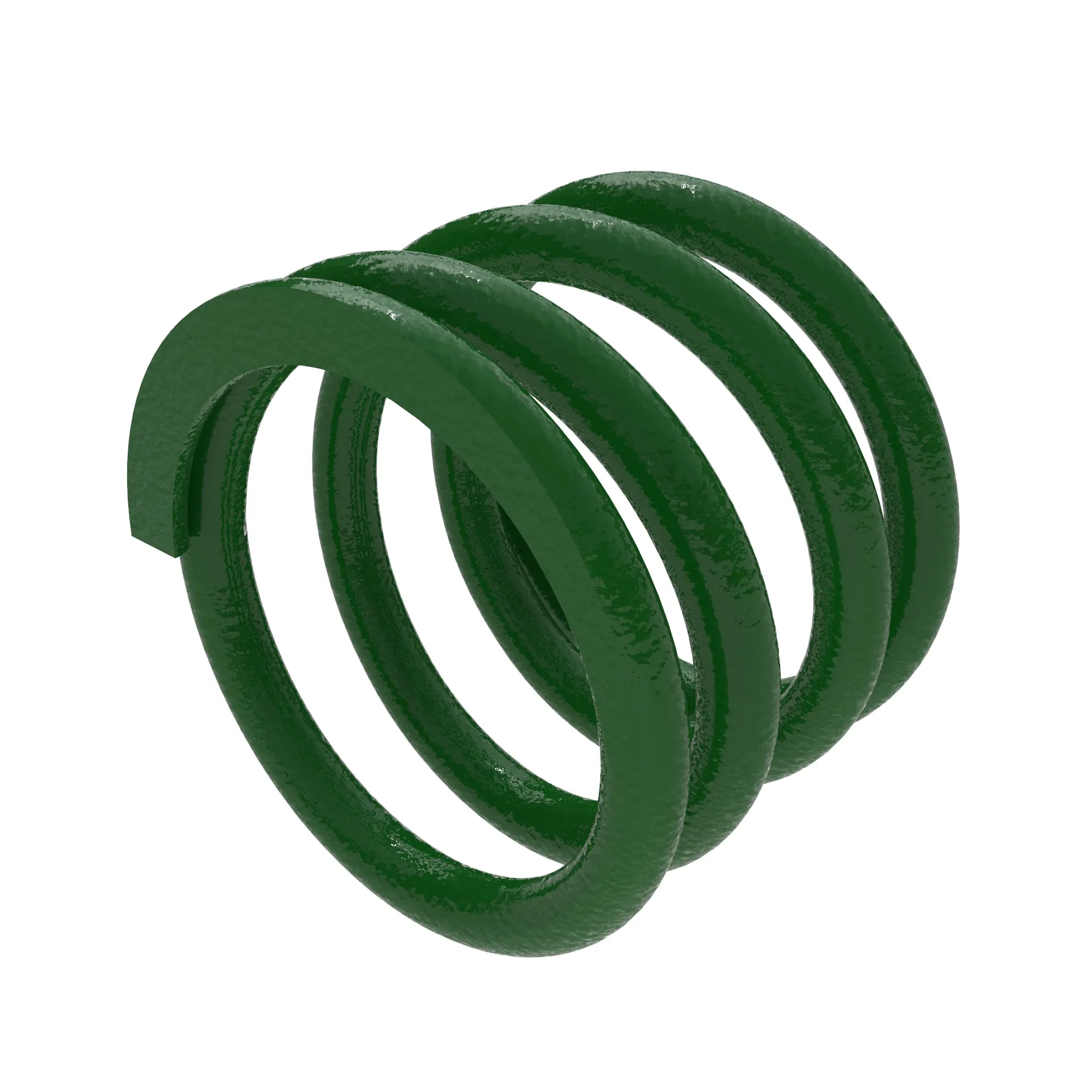 COMPRESSION SPRING, FAN DRIVEN