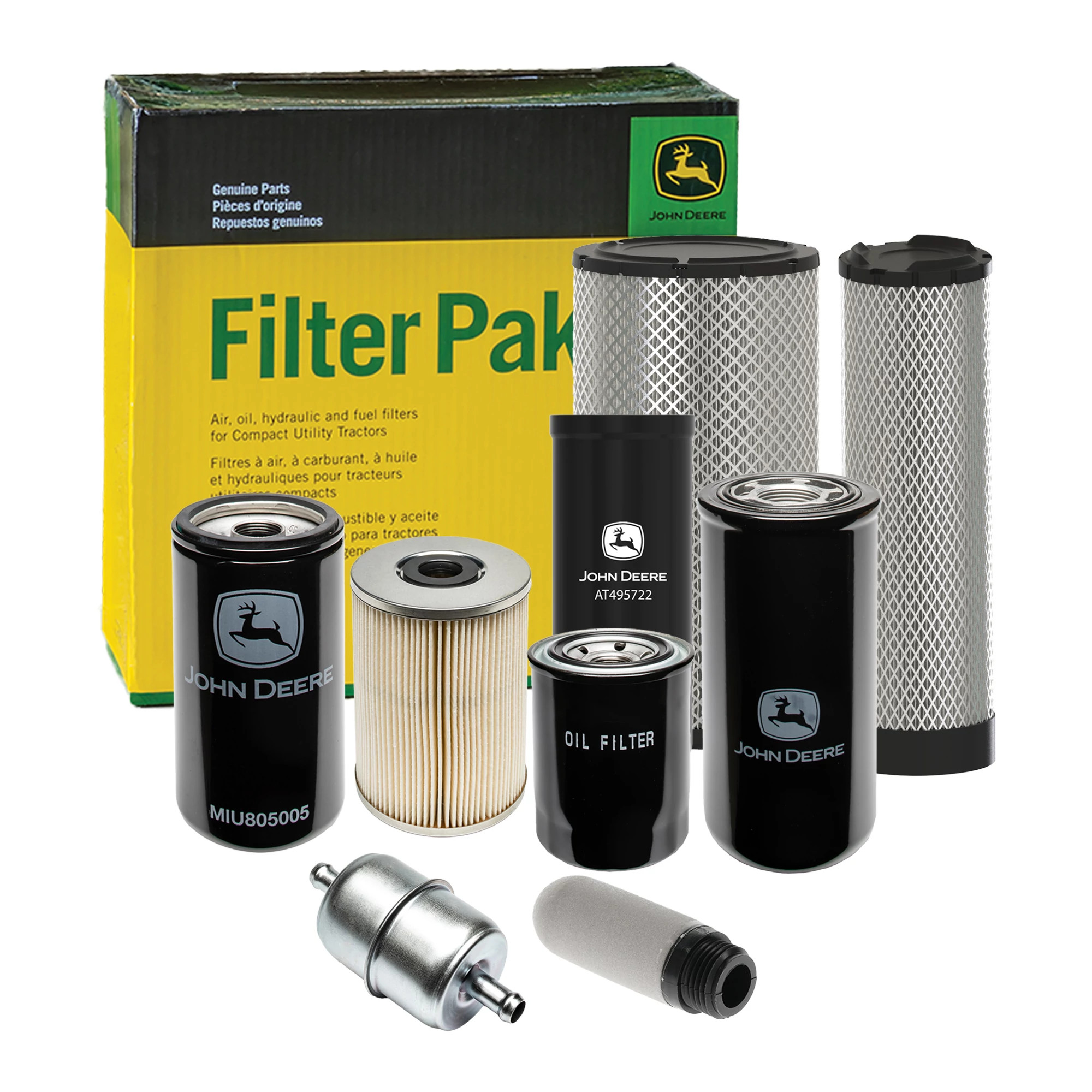 John Deere 1000 Hour Filter Pak - AT556415