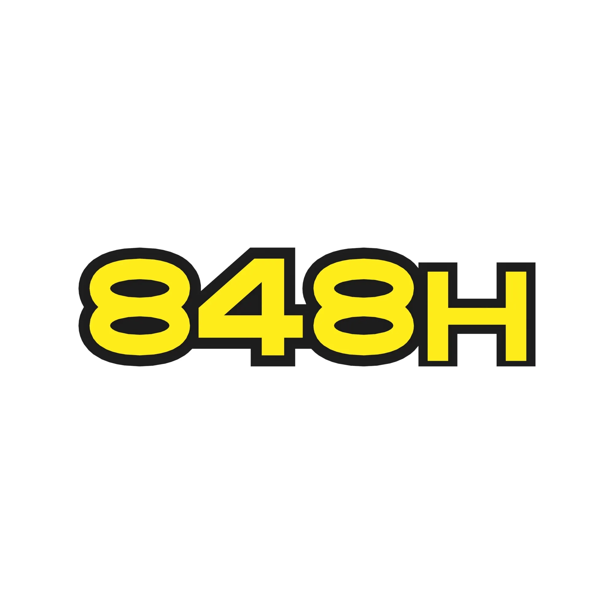 John Deere 848H Model Designation Label - T224809
