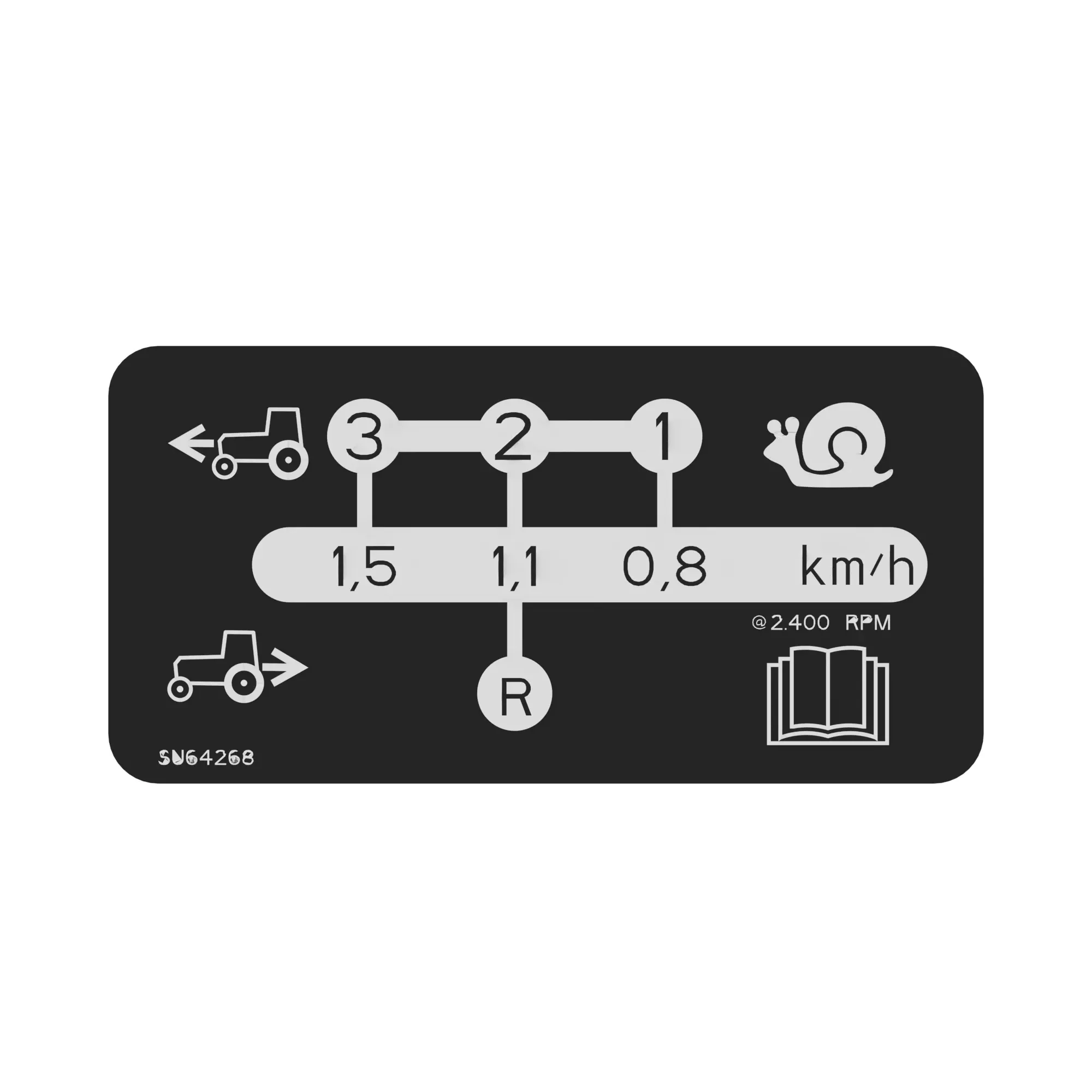 John Deere Label - SU64268