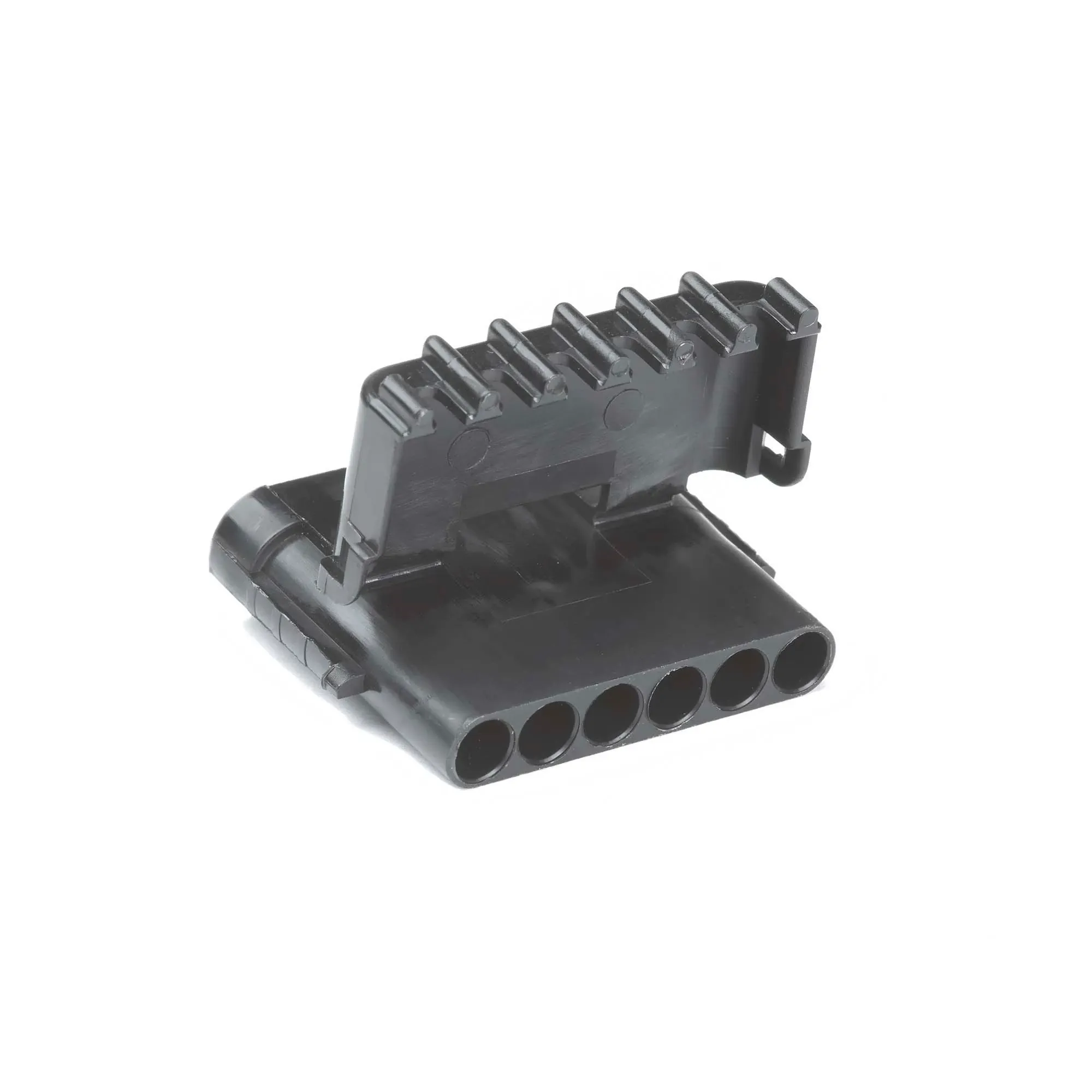 John Deere Black Electrical Connector Assembly, 6 Cavities - R78056