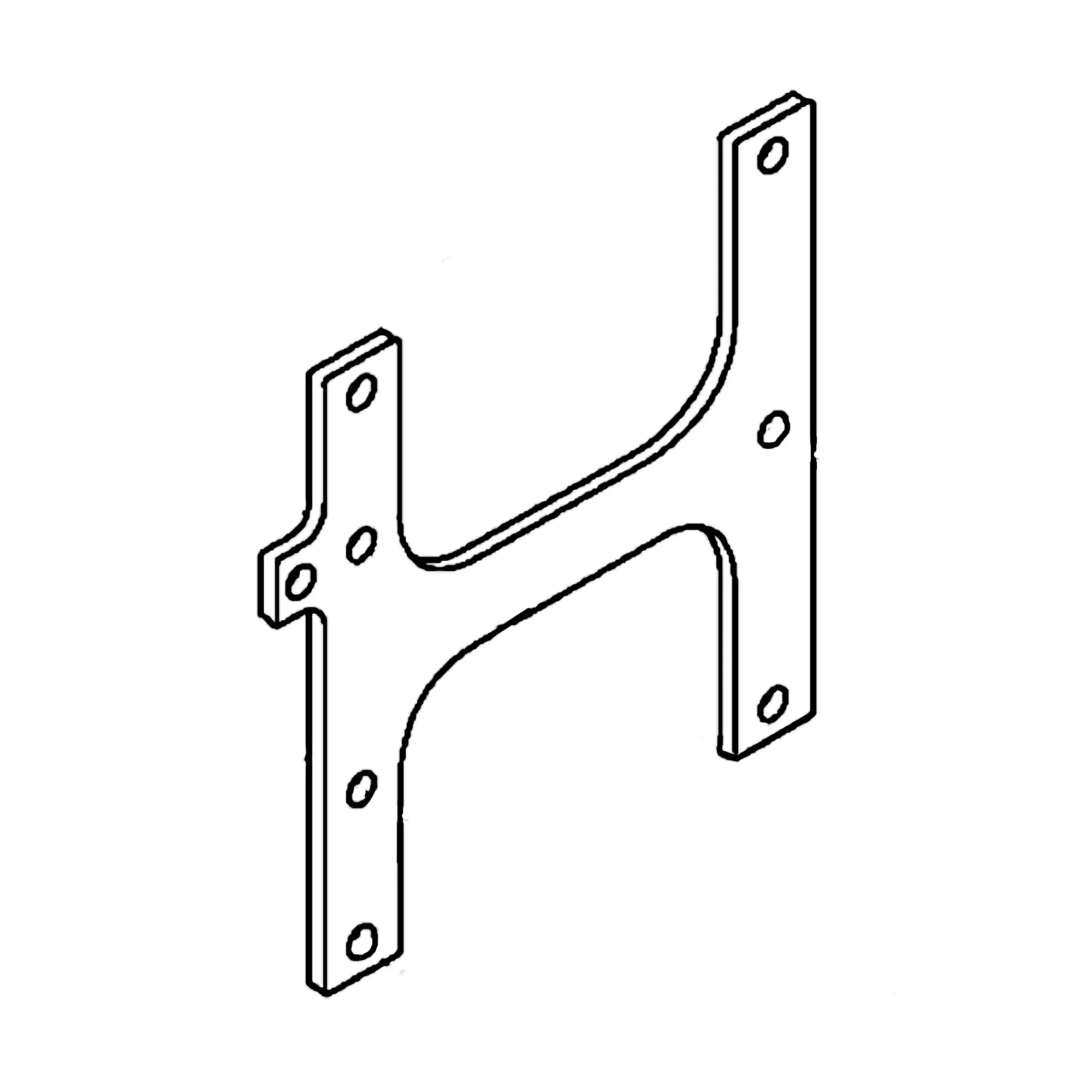 John Deere Control Valve Bracket - LW9933958