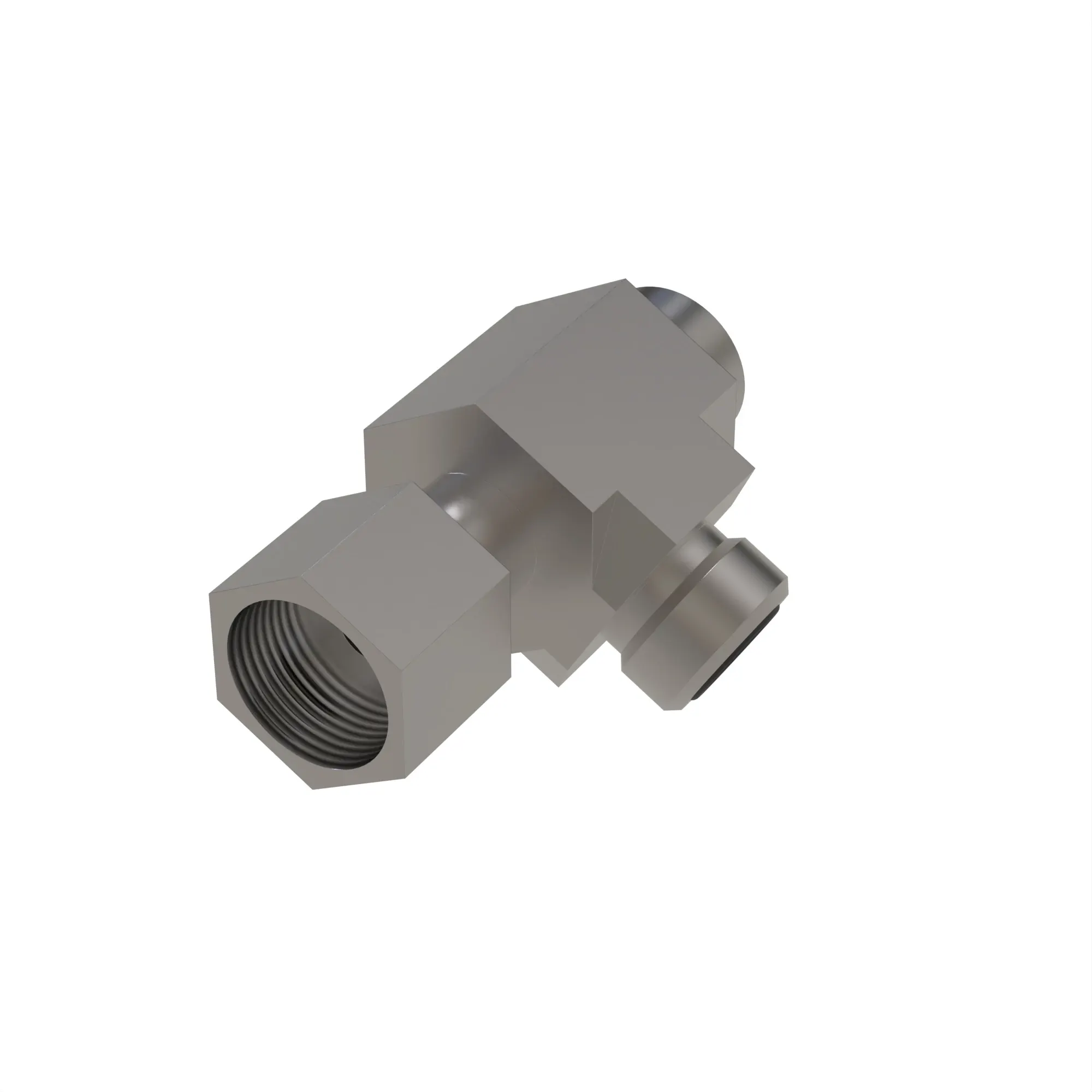 SWIVEL RUN TEE, O-RING FSF W/O-RING