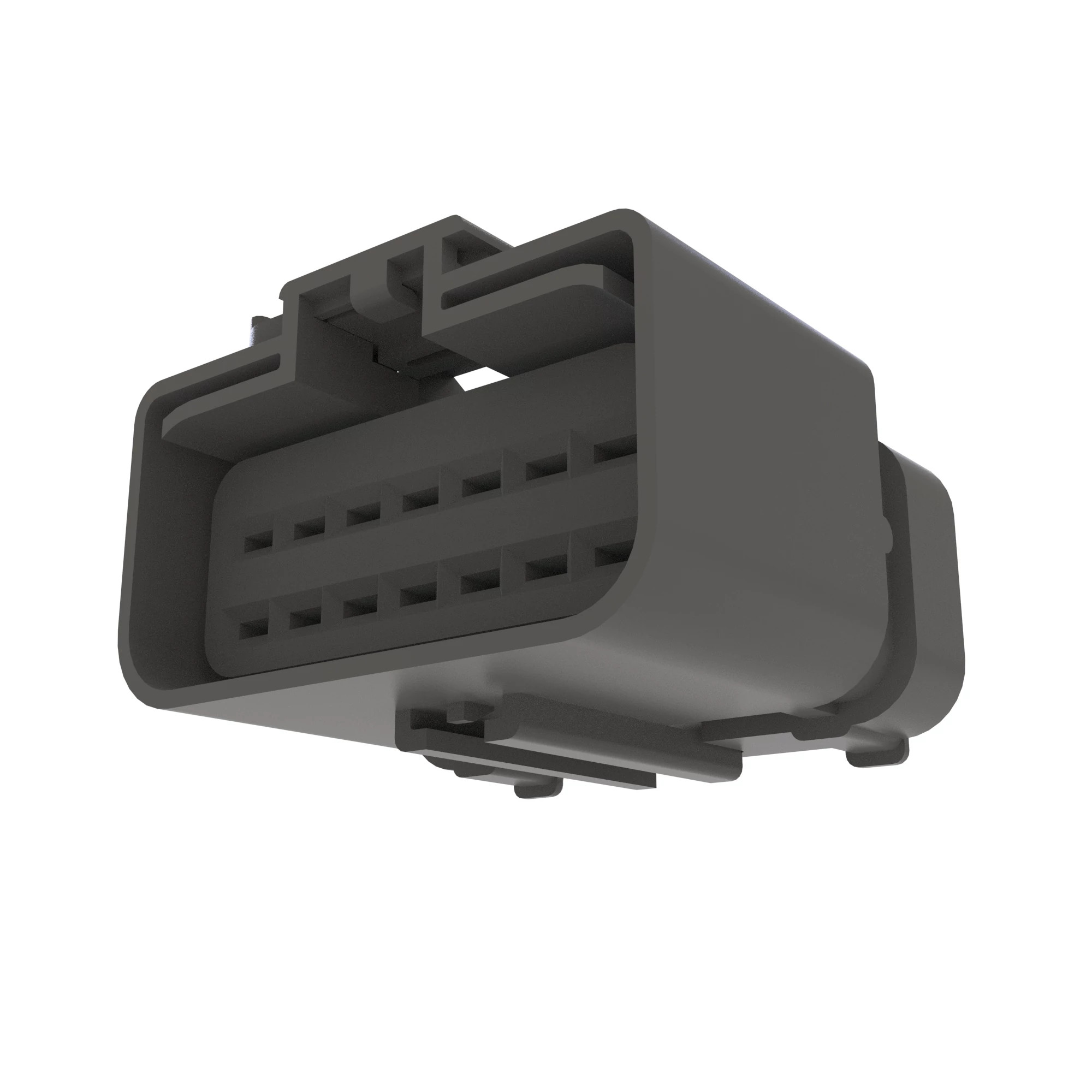 CONN FCI APEX2.8 14W FS DRKGRY PLST