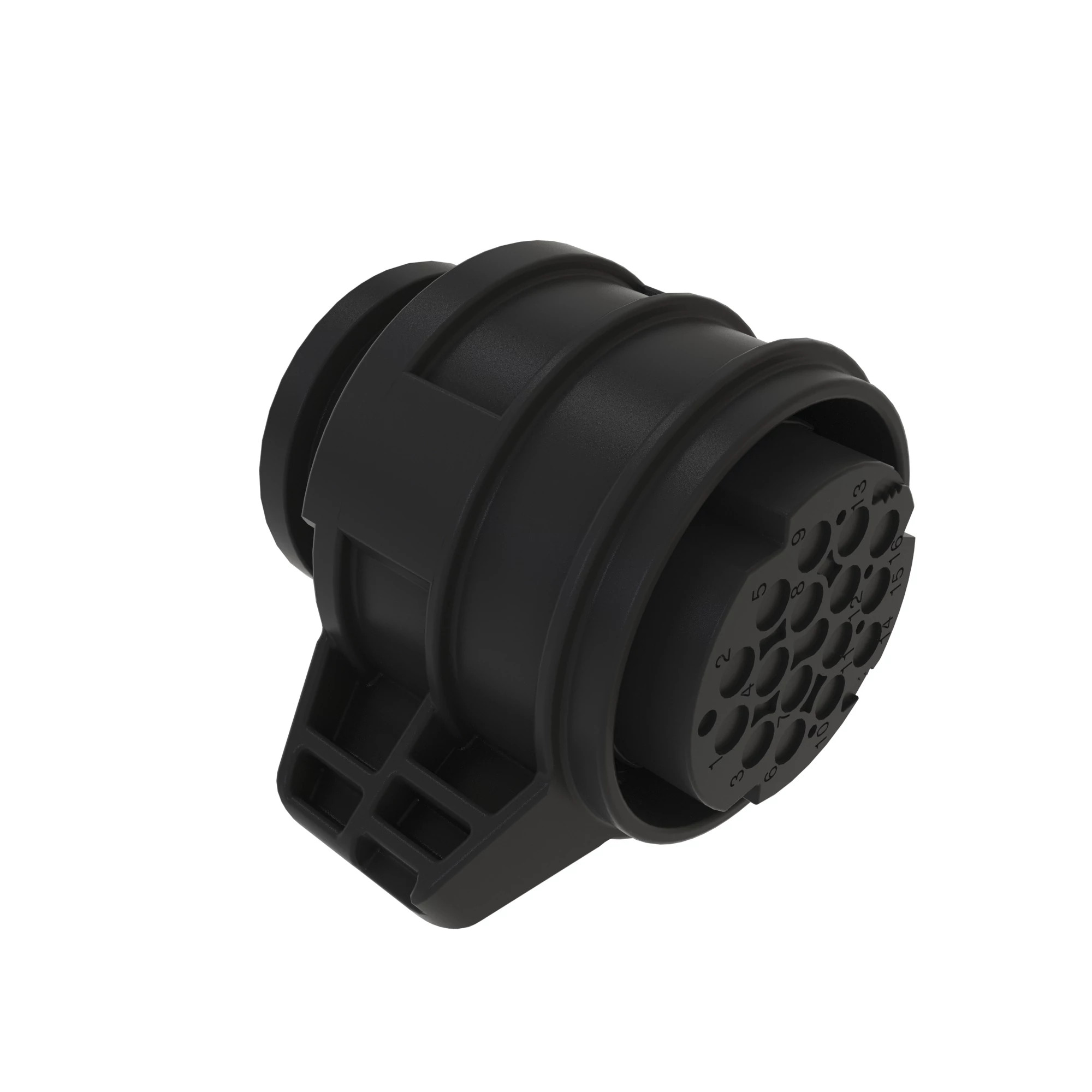 CONN KOSTAL LKS 16W 24-14GA BLK PLS