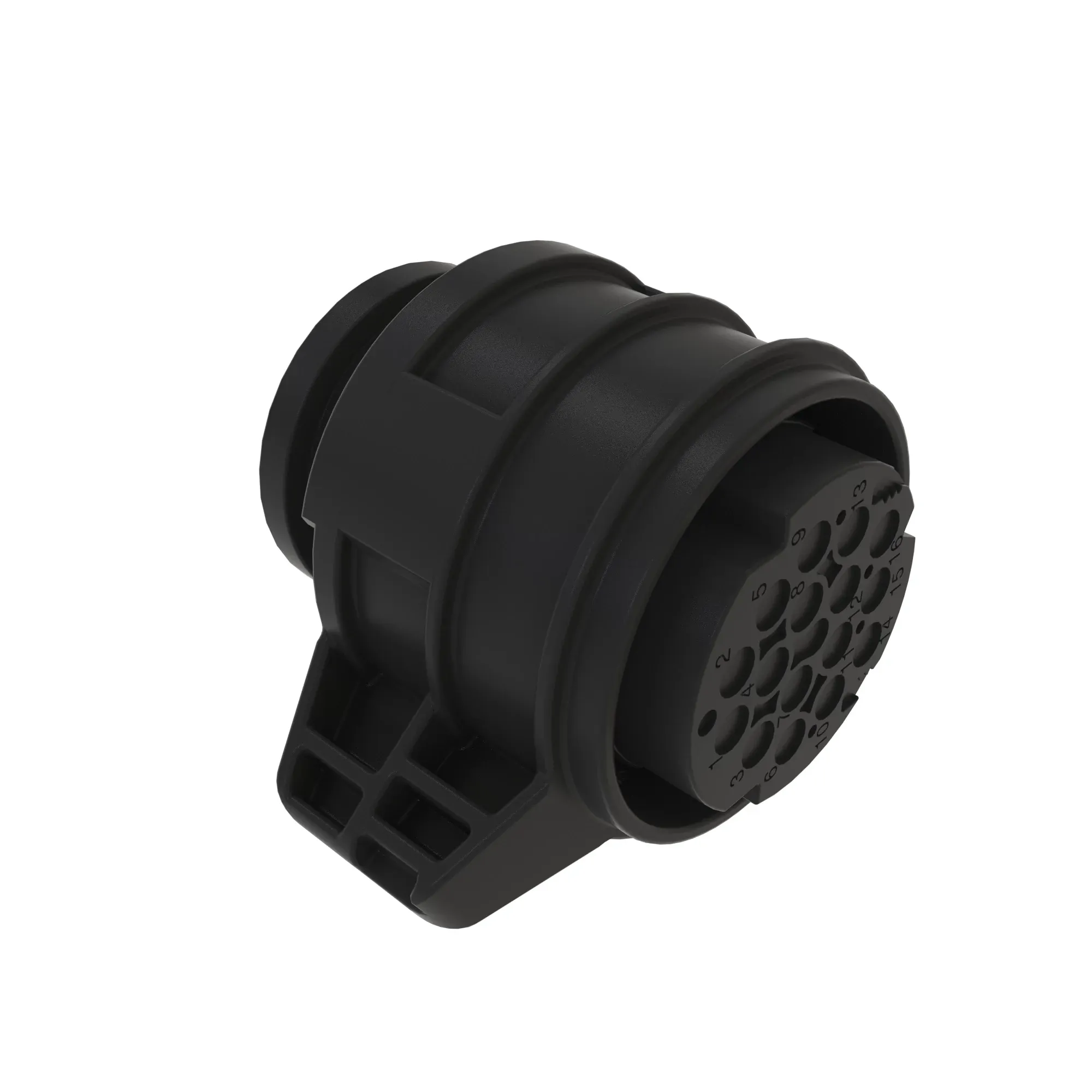 CONN KOSTAL LKS 16W 24-14GA BLK PLS