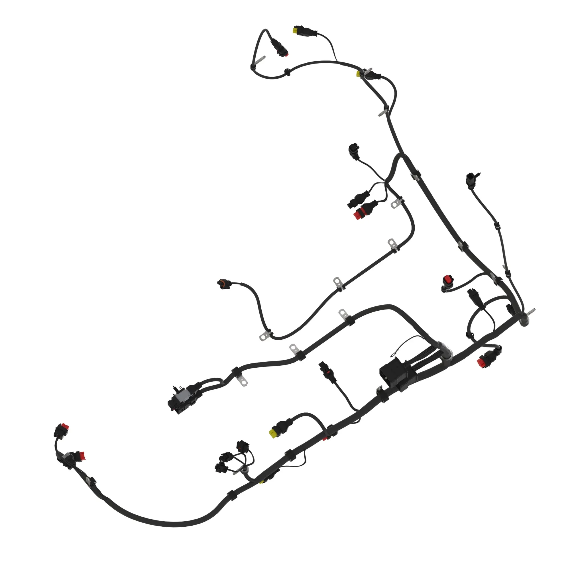 ENGINE HARNESS, 6135 IT4 C&F BULKHEAD CONNECTION HW2