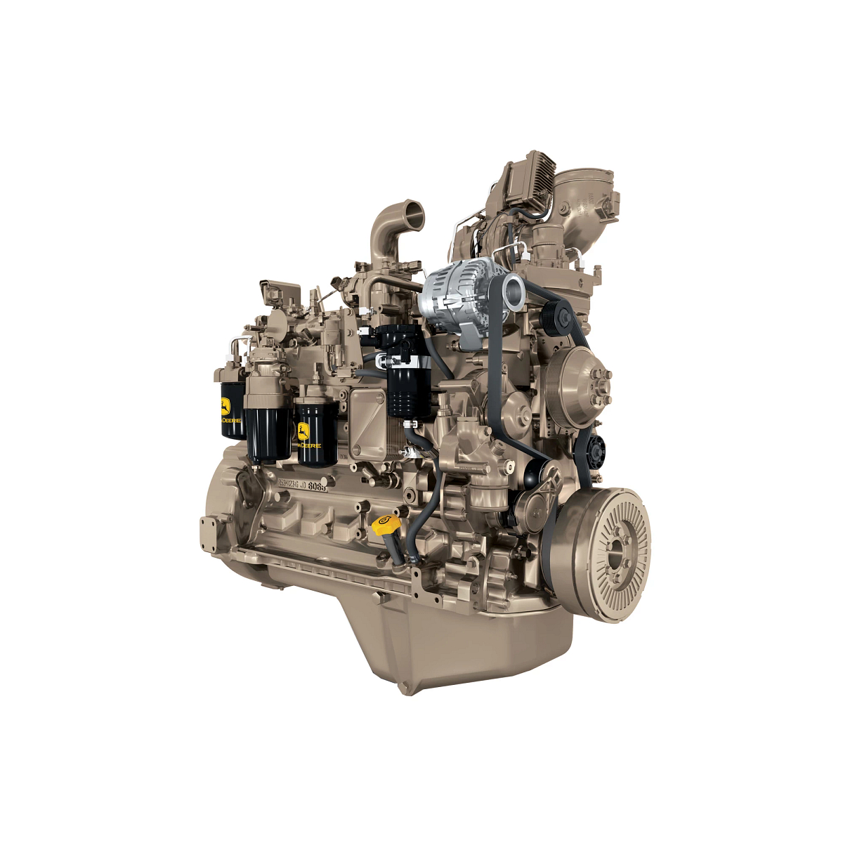 John Deere Diesel Engine, 6.8 Liter - SZ10105
