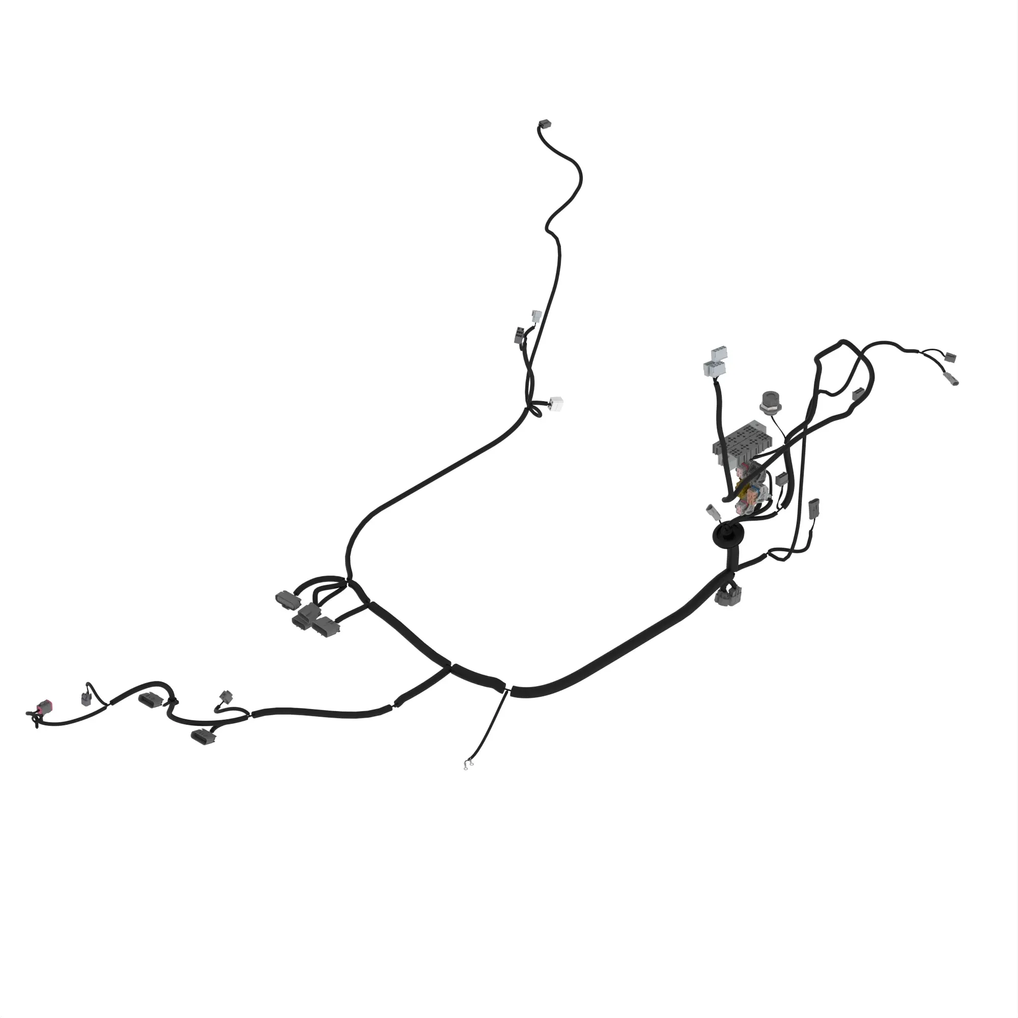 John Deere Cab Rear Wiring Harness - SJ18523