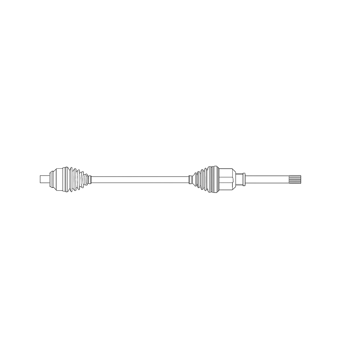 Drive Shaft, XUV835/865 Non Hvac