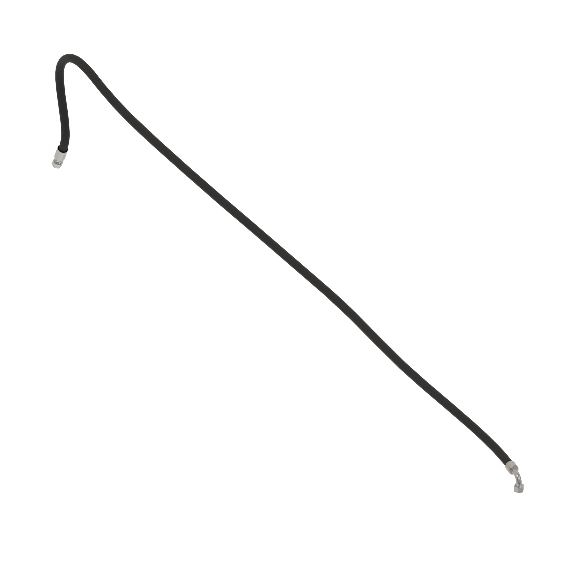 John Deere Vulcanized Rubber Hydraulic Hose with Nylon Braid - AT432966