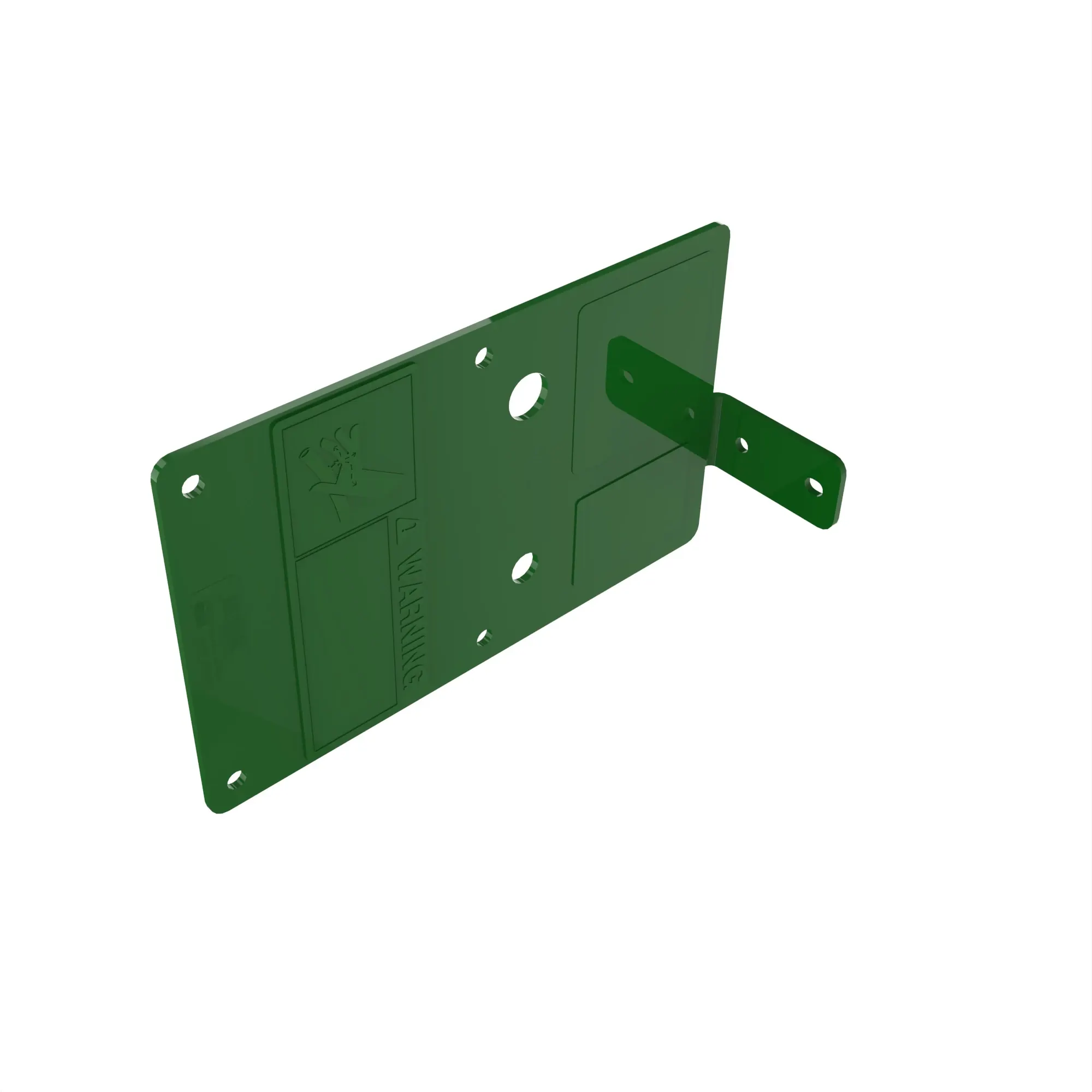 BRACKET, AUX. HYDRAULICS W/ DECAL