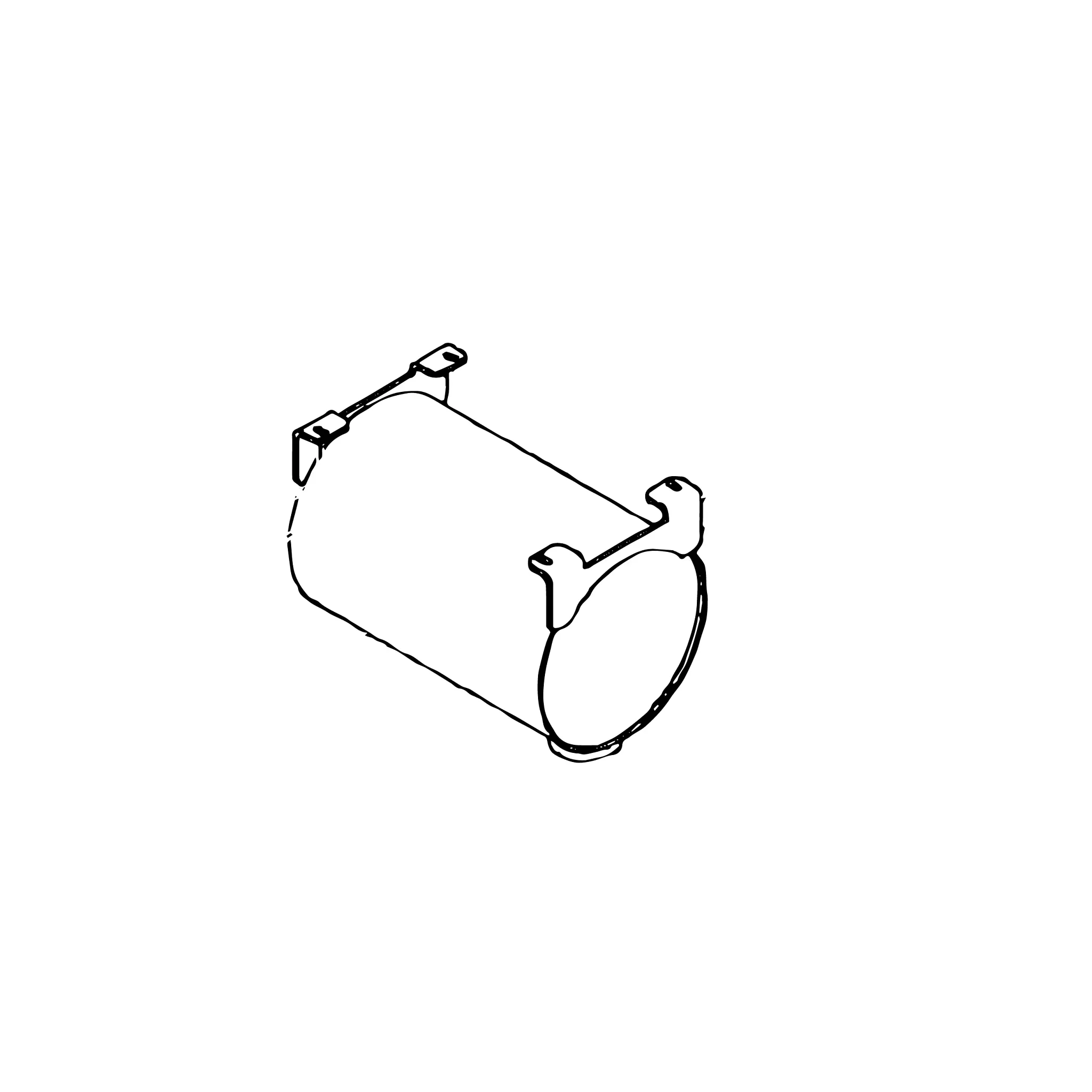 John Deere Muffler - LW10038256