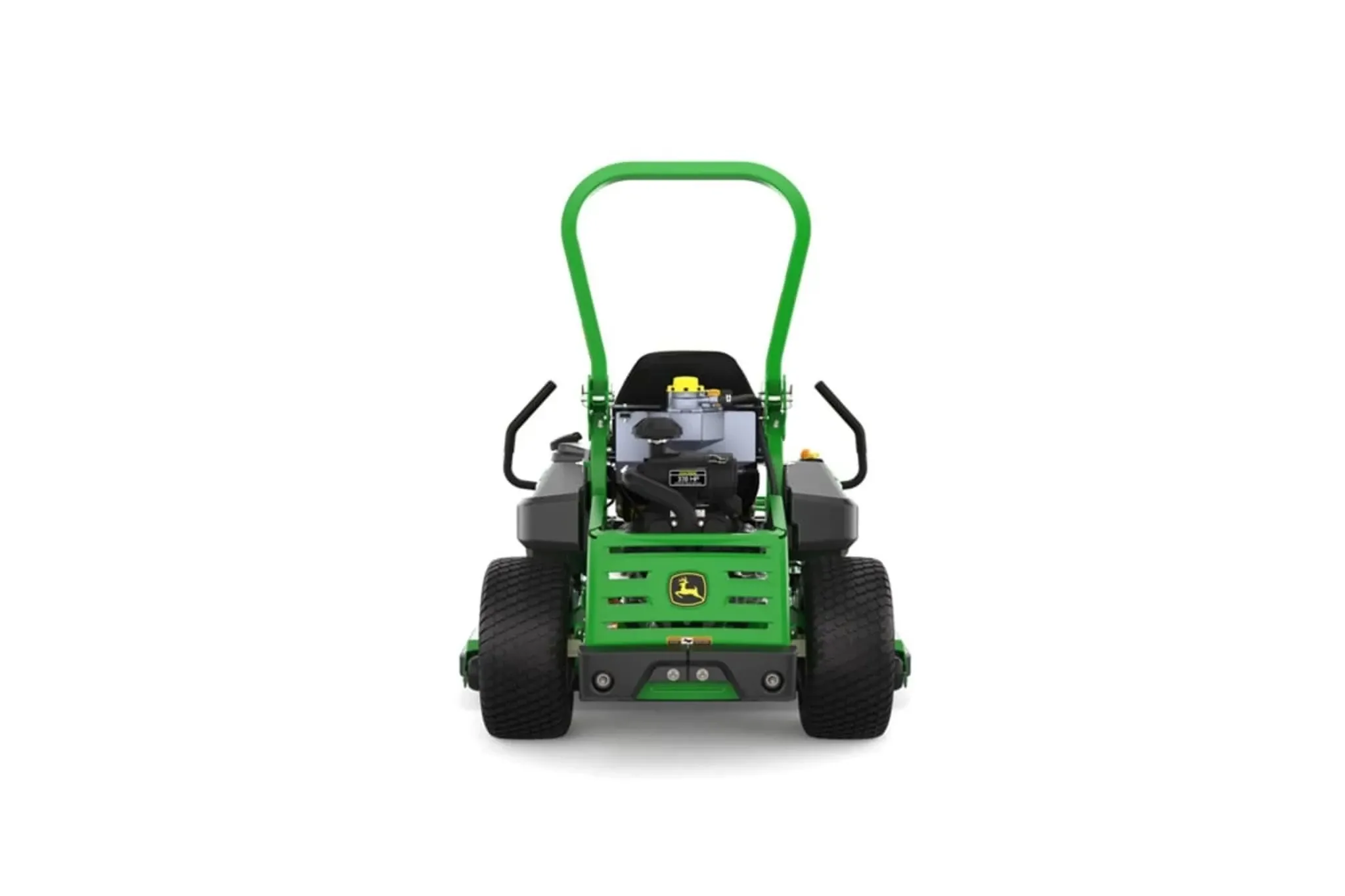 Studio image with a rear view of a Z975M Zero-Turn Mower