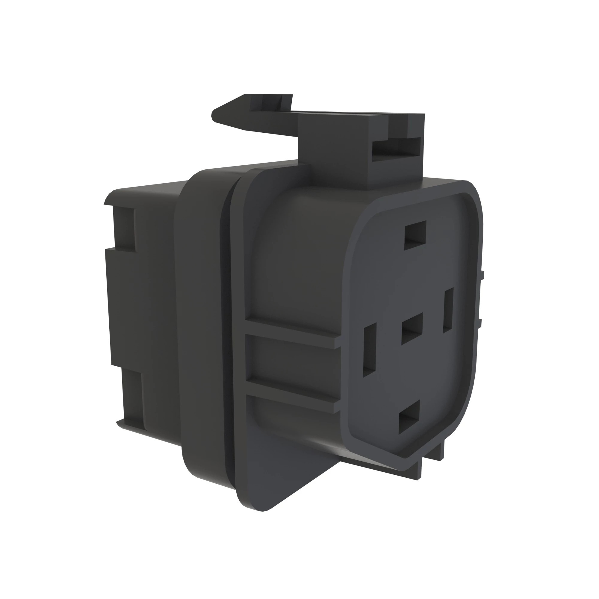 CONN DELPHI MP630 5W FS BLK PLSTC