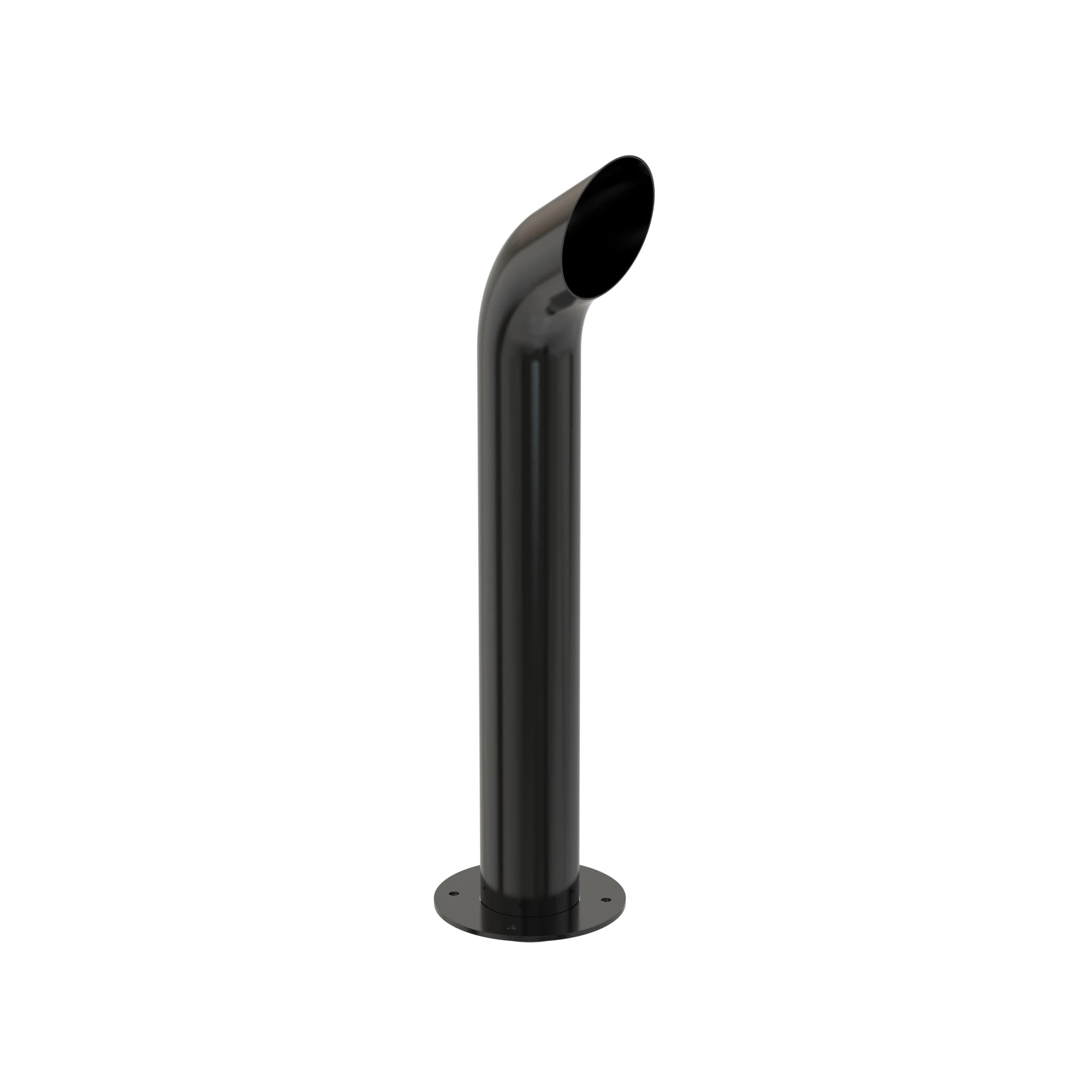 PIPE, EXHAUST(PAINTED BLACK)