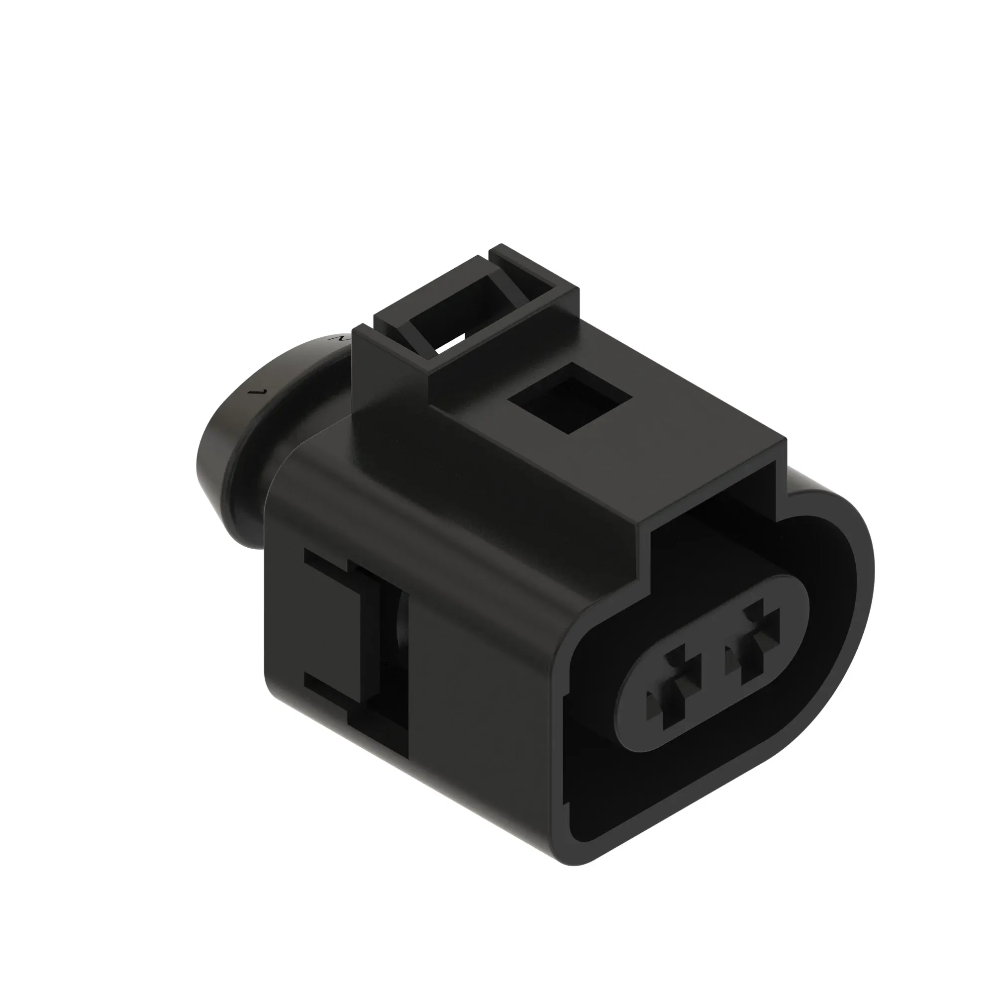 Conn Tyco Timer 2W Fs Blk Plstc