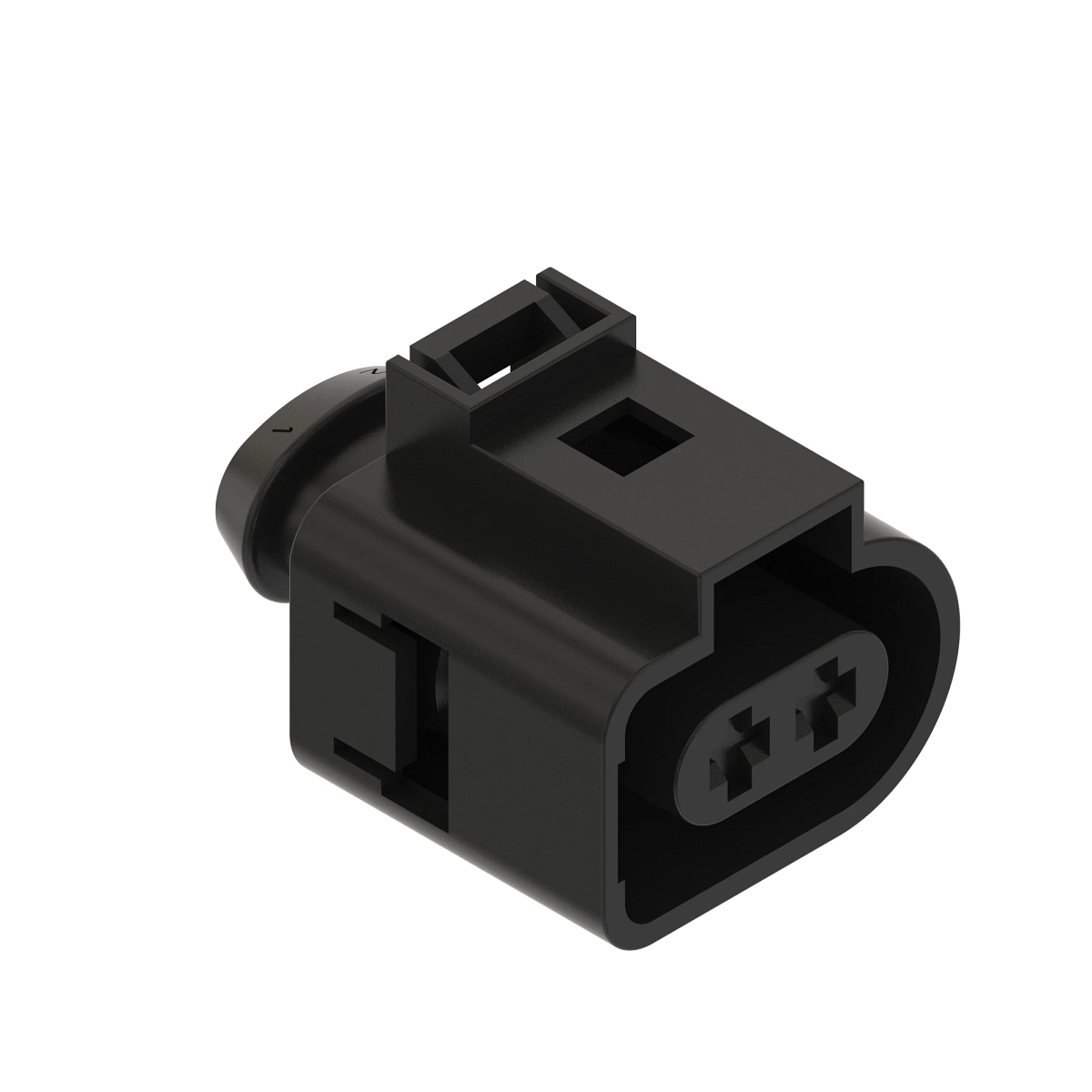 Conn Tyco Timer 2W Fs Blk Plstc