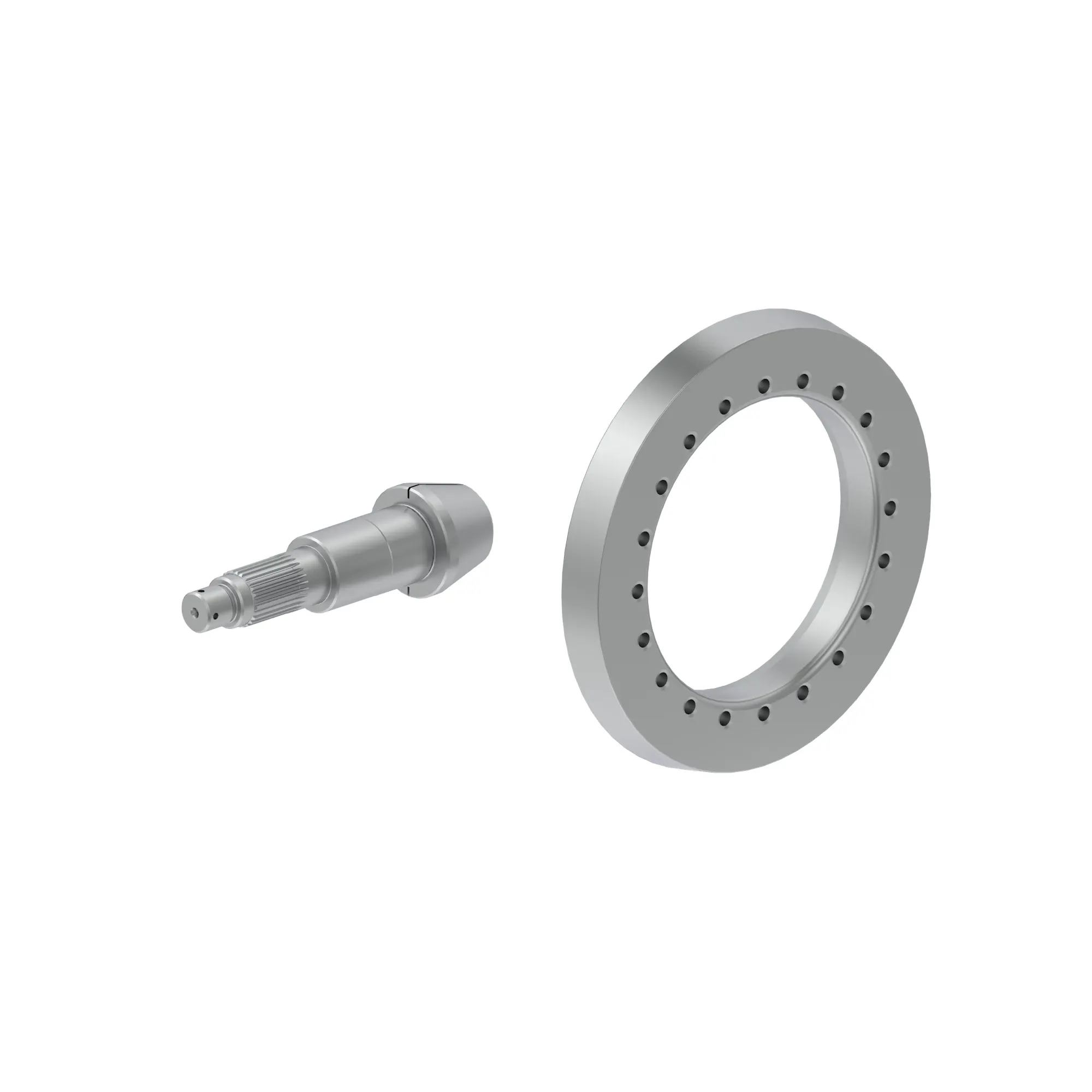 Ring Gear & Pinion, Diff Sb, LH 5.5