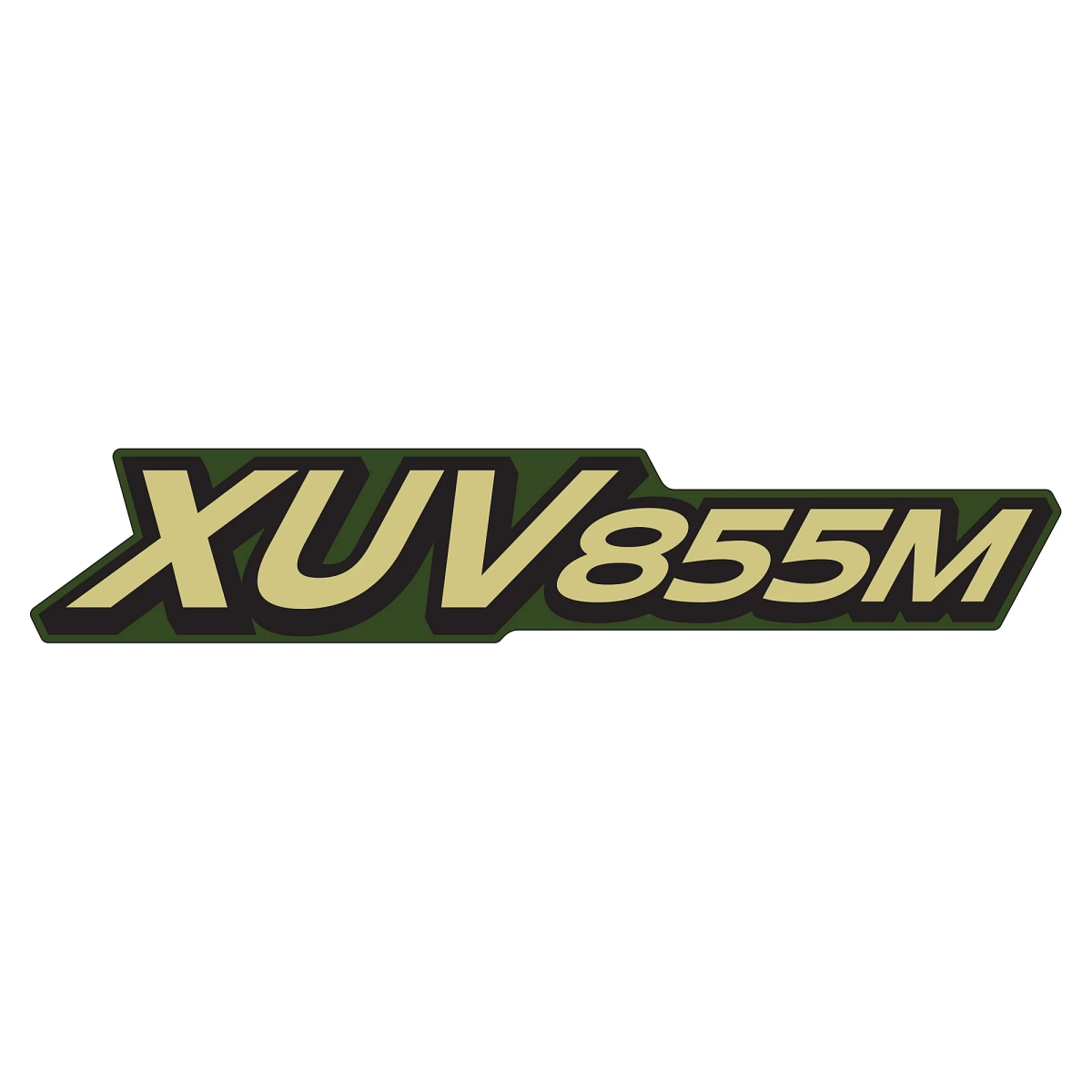XUV855M Model Label, O&B